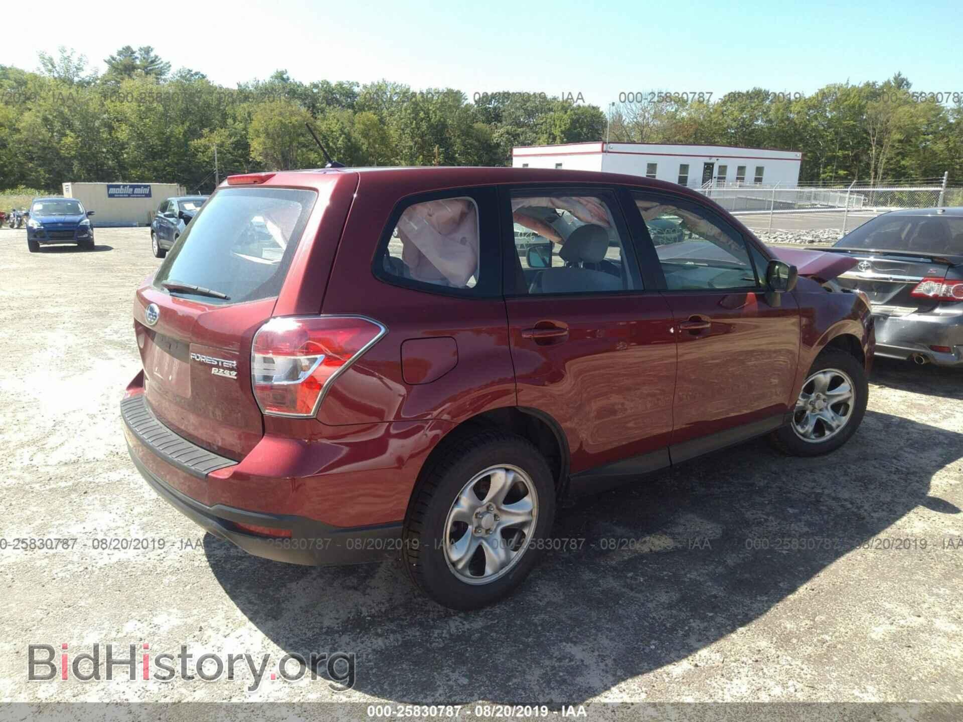 2015 SUBARU FORESTER - VIN: JF2SJAAC4FH450623 - Фото 4