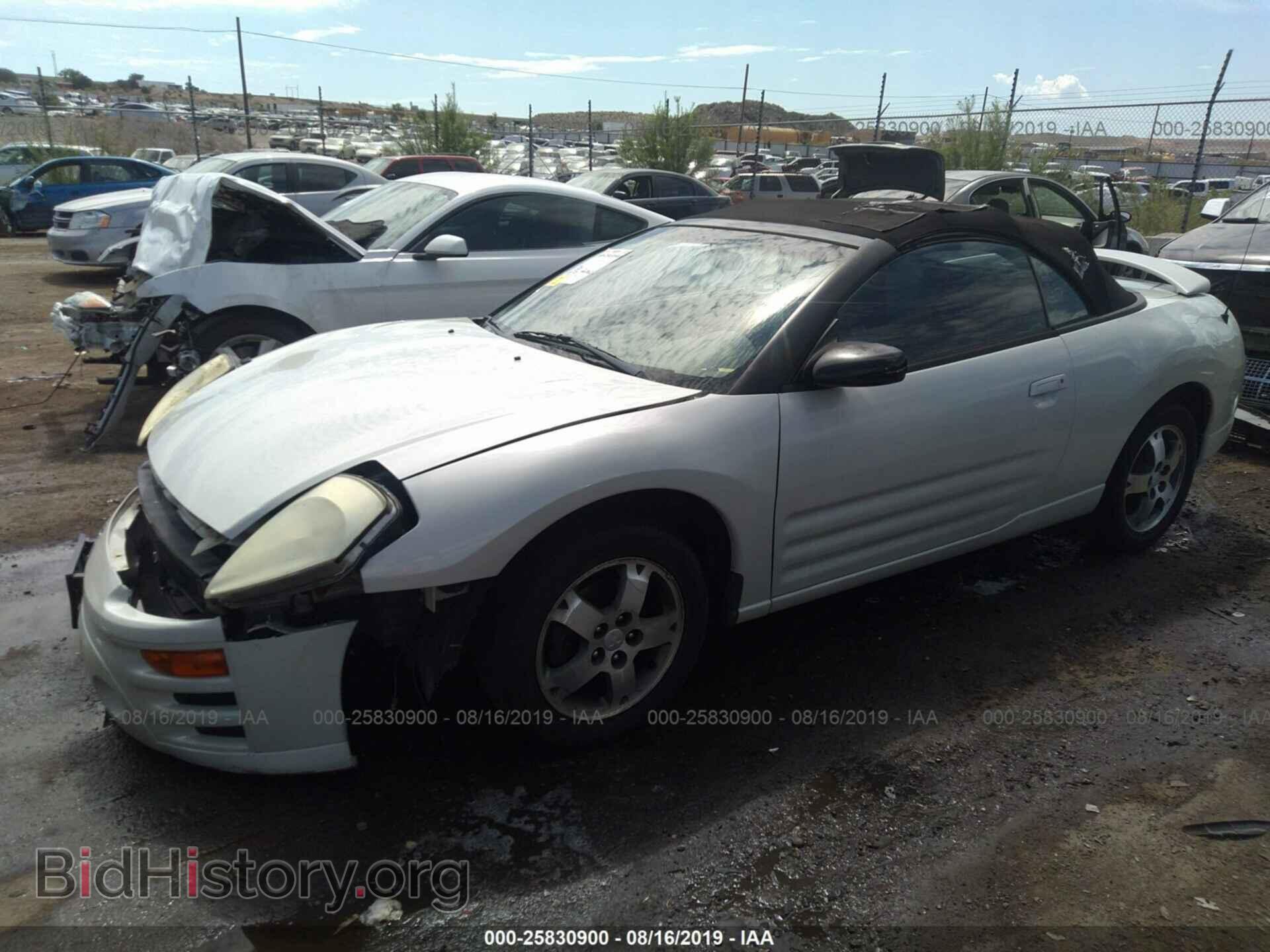 2005 MITSUBISHI ECLIPSE - VIN: 4A3AE45G15E052439 - Фото 2