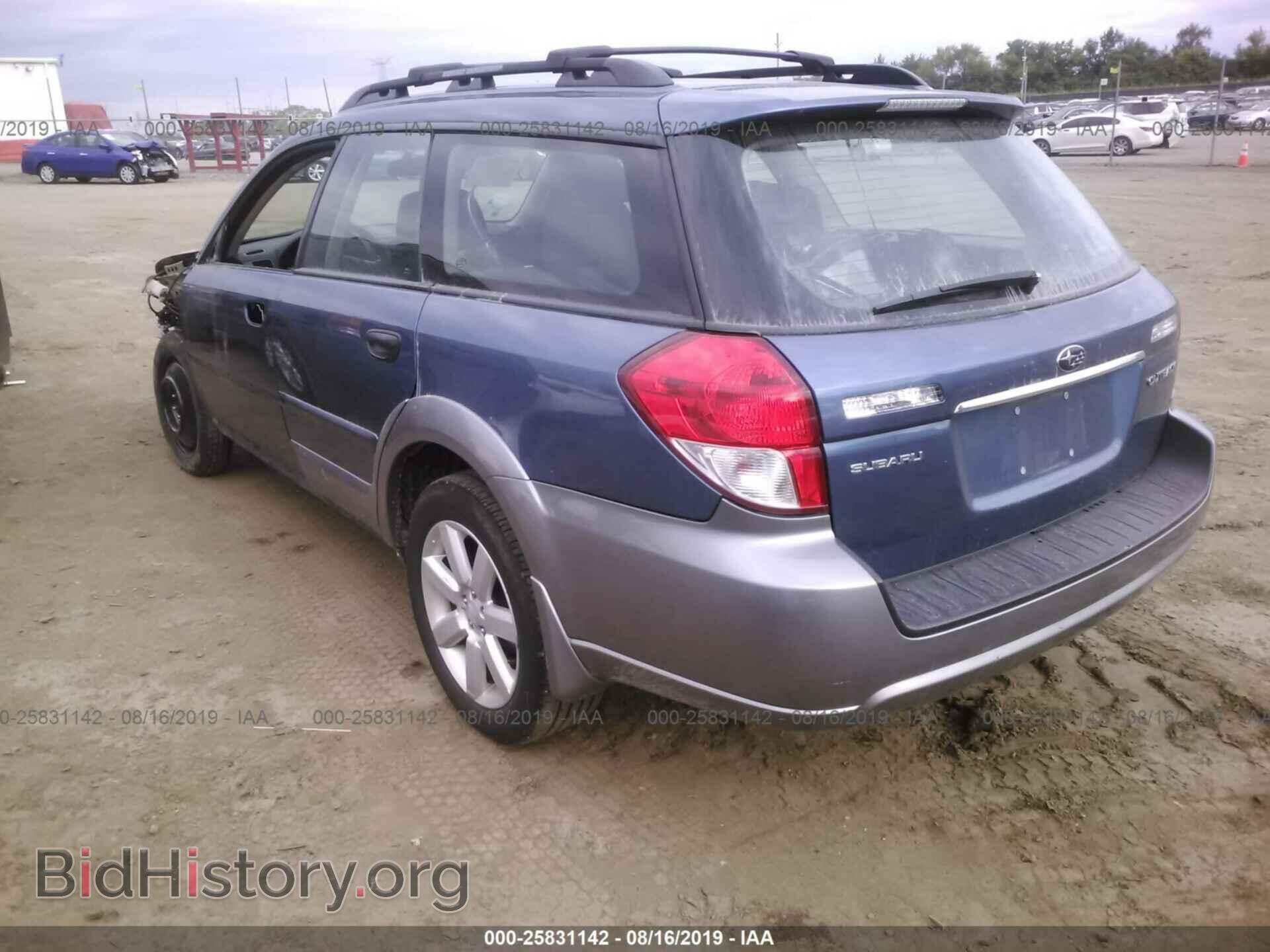 2009 SUBARU OUTBACK - VIN: 4S4BP61C697329785 - Фото 3