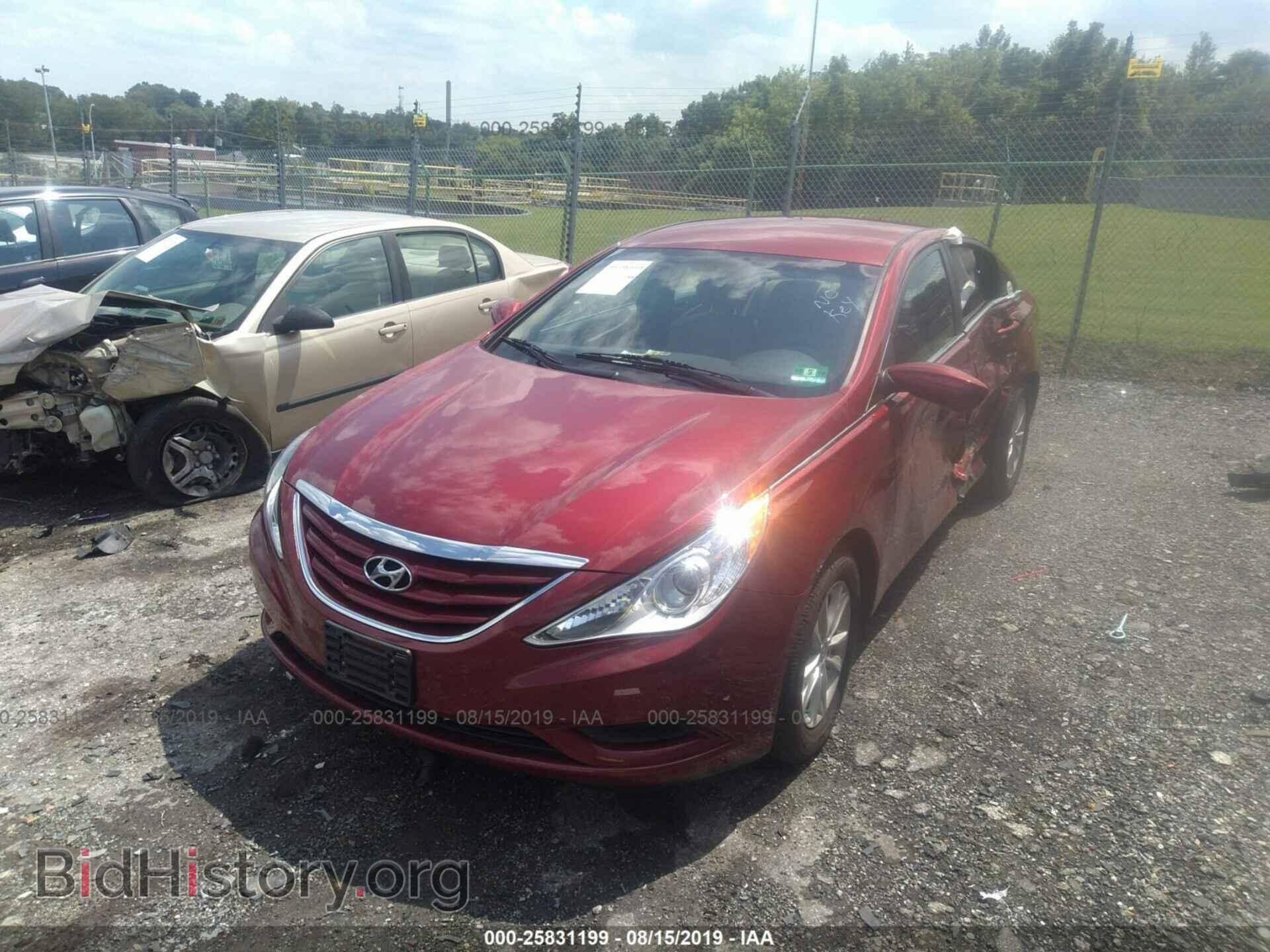 2012 HYUNDAI SONATA - VIN: 5NPEB4AC7CH353746 - Photo 2