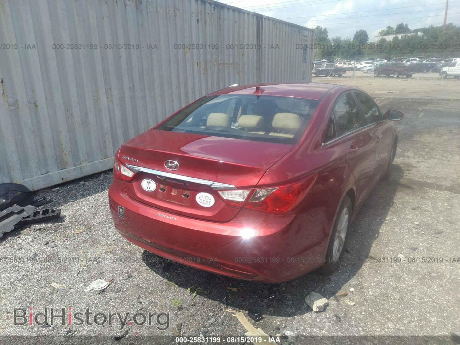 2012 HYUNDAI SONATA - VIN: 5NPEB4AC7CH353746 - Photo 4