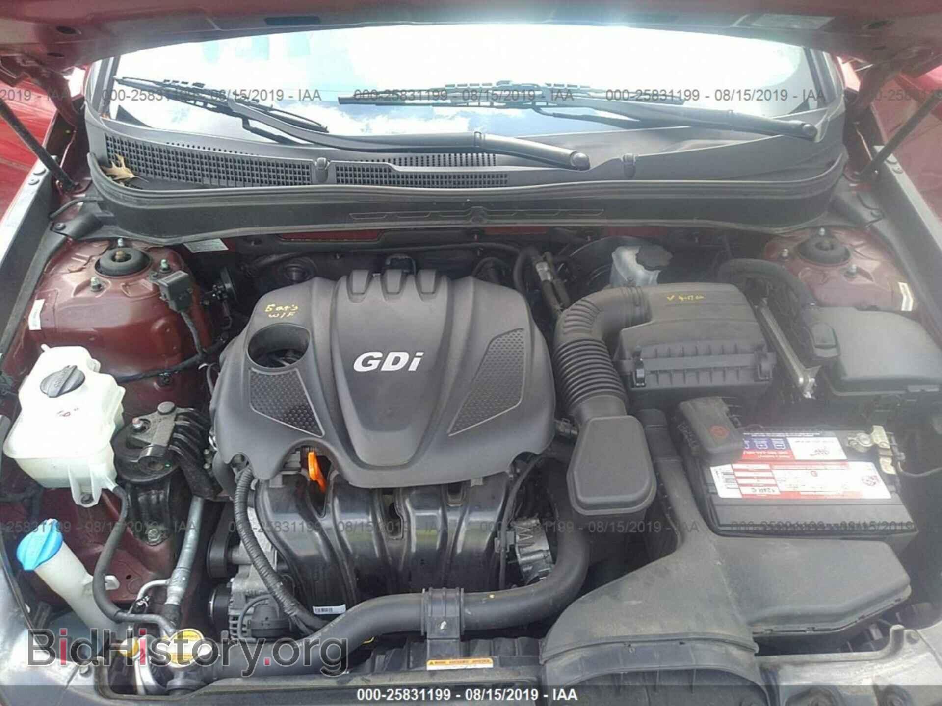 2012 HYUNDAI SONATA - VIN: 5NPEB4AC7CH353746 - Photo 10