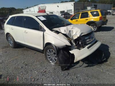 2007 Ford EDGE SEL, cream — VIN 2FMDK38CX7BB45708, IAAI
