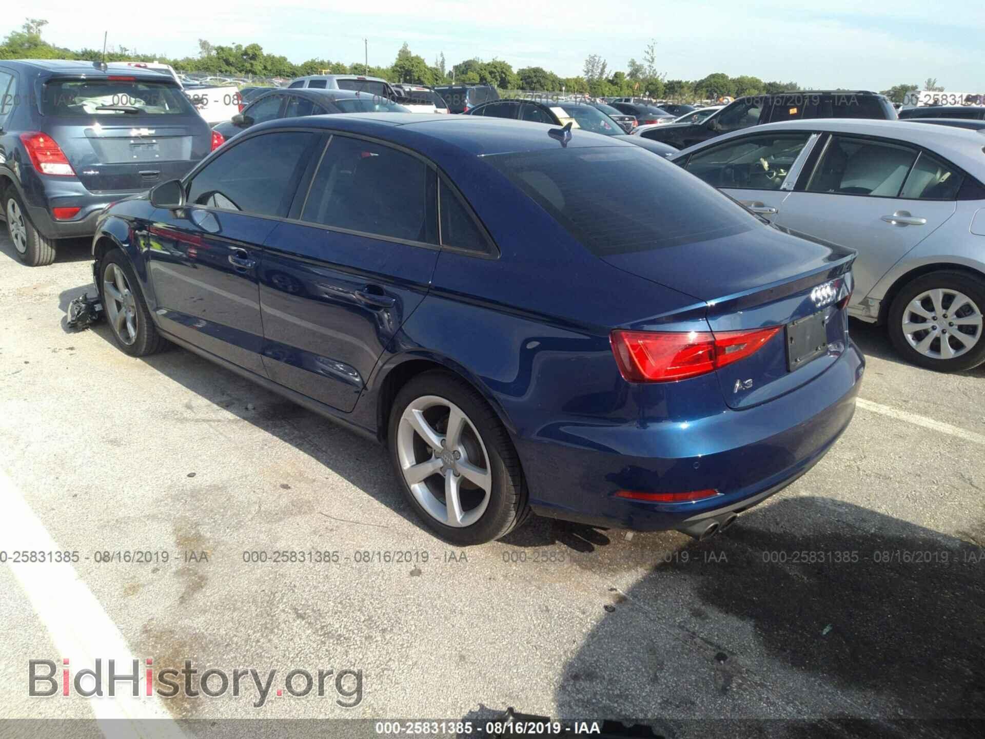 2016 AUDI A3 - VIN: WAUA7GFF5G1068221 - Фото 3