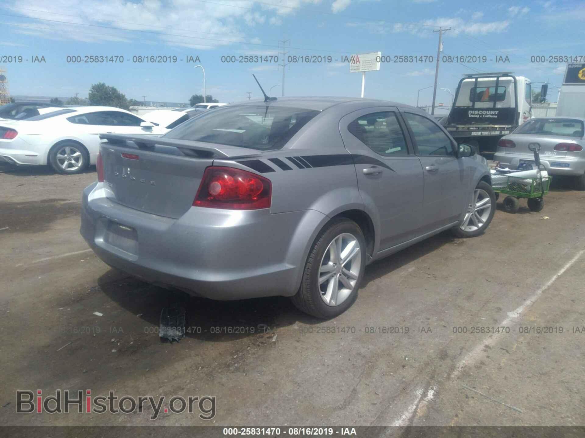 2014 DODGE AVENGER - VIN: 1C3CDZAB7EN233264 - Фото 4