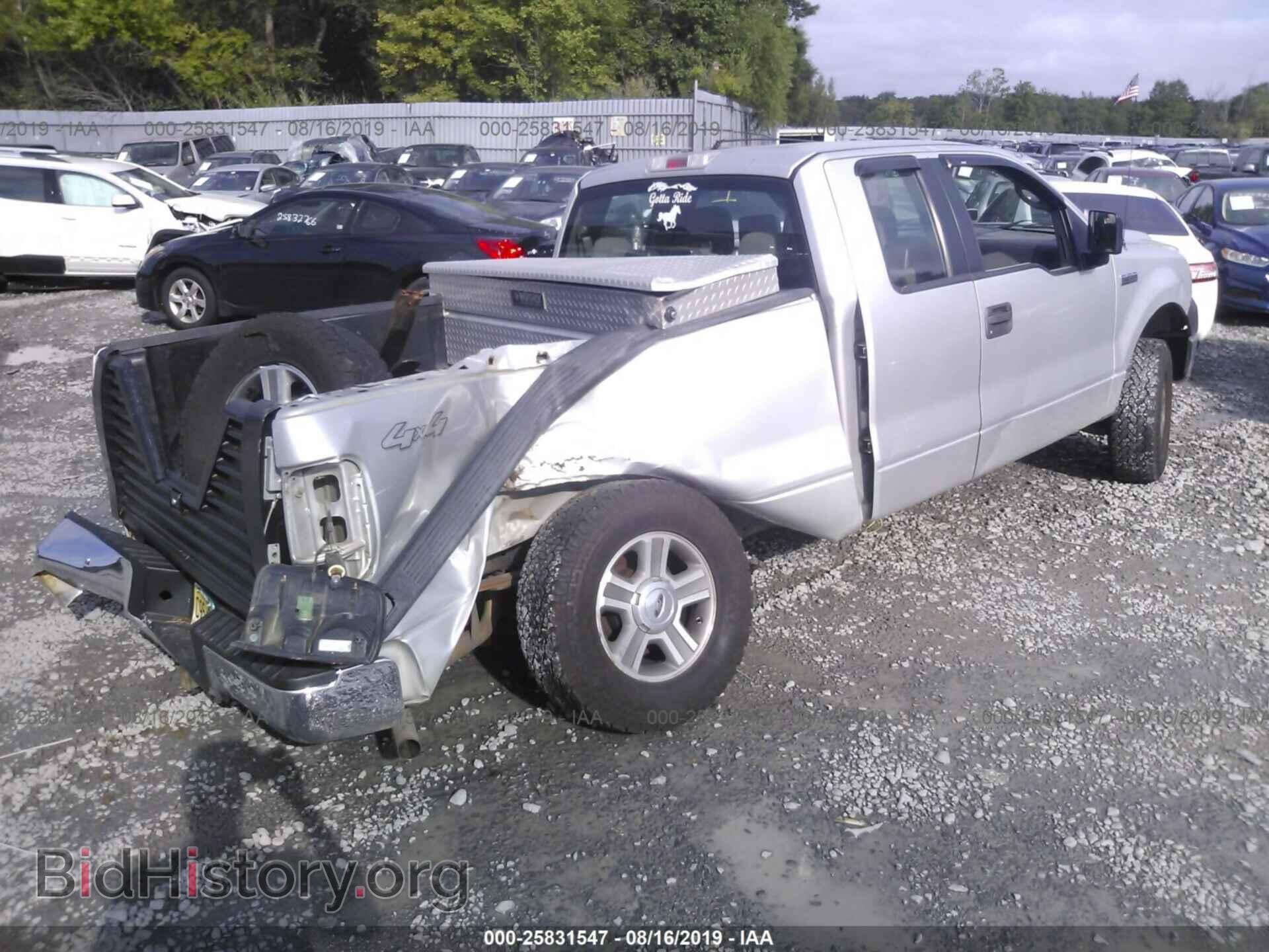 2006 FORD F150 - VIN: 1FTRX14W36FA04038 - Фото 4