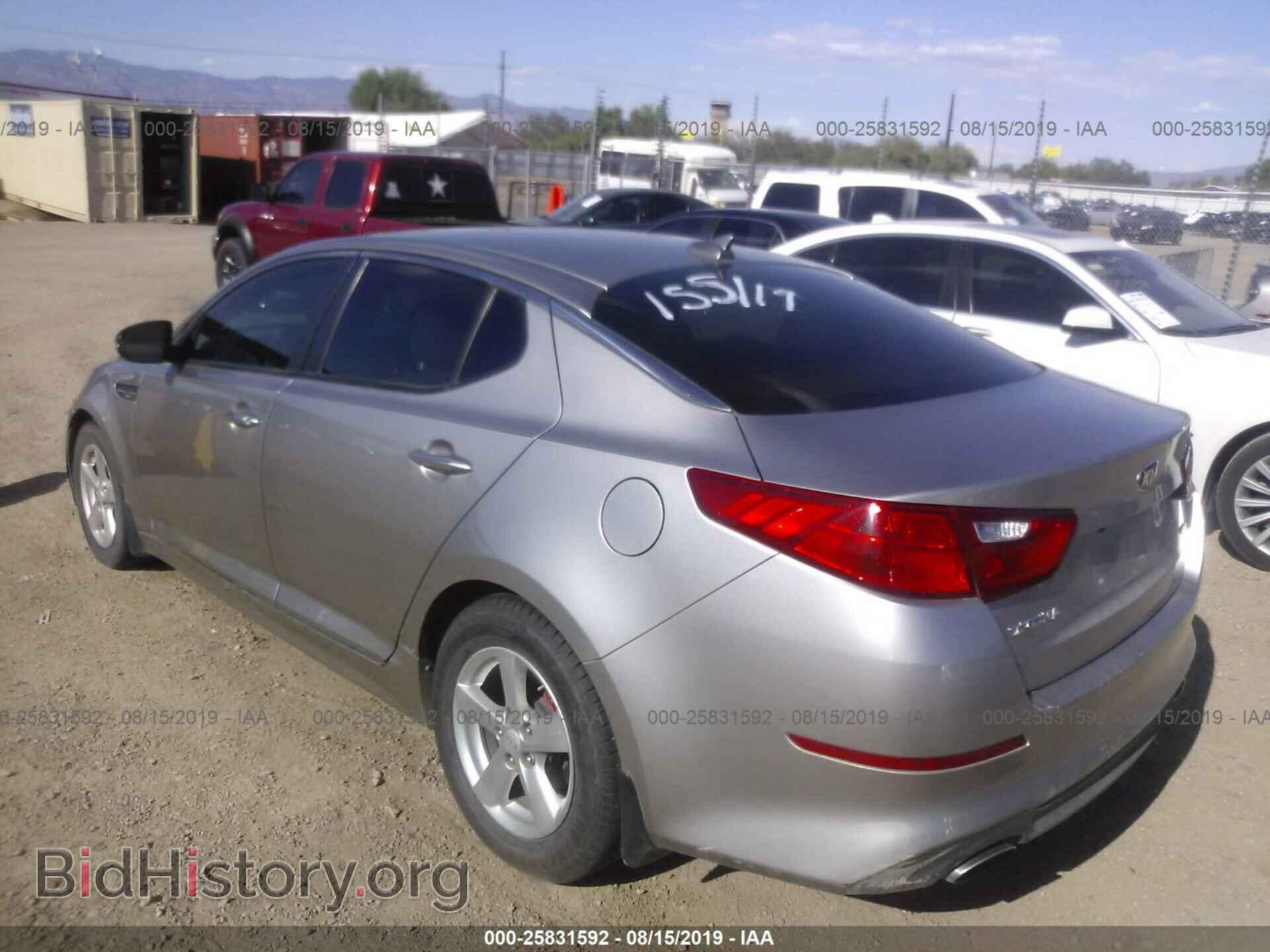2015 KIA OPTIMA - VIN: KNAGM4A7XF5543354 - Фото 3