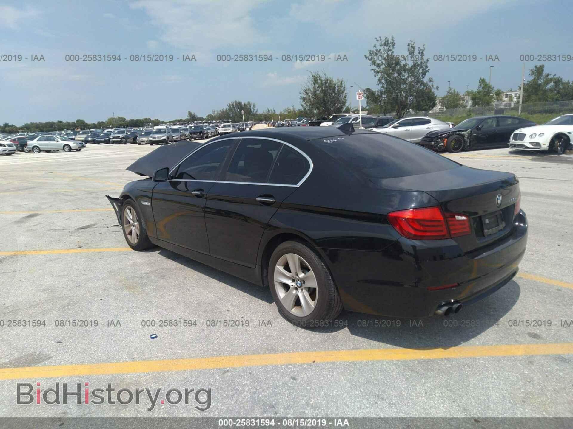 2013 BMW 528 - VIN: WBAXG5C54DDY35254 - Фото 3