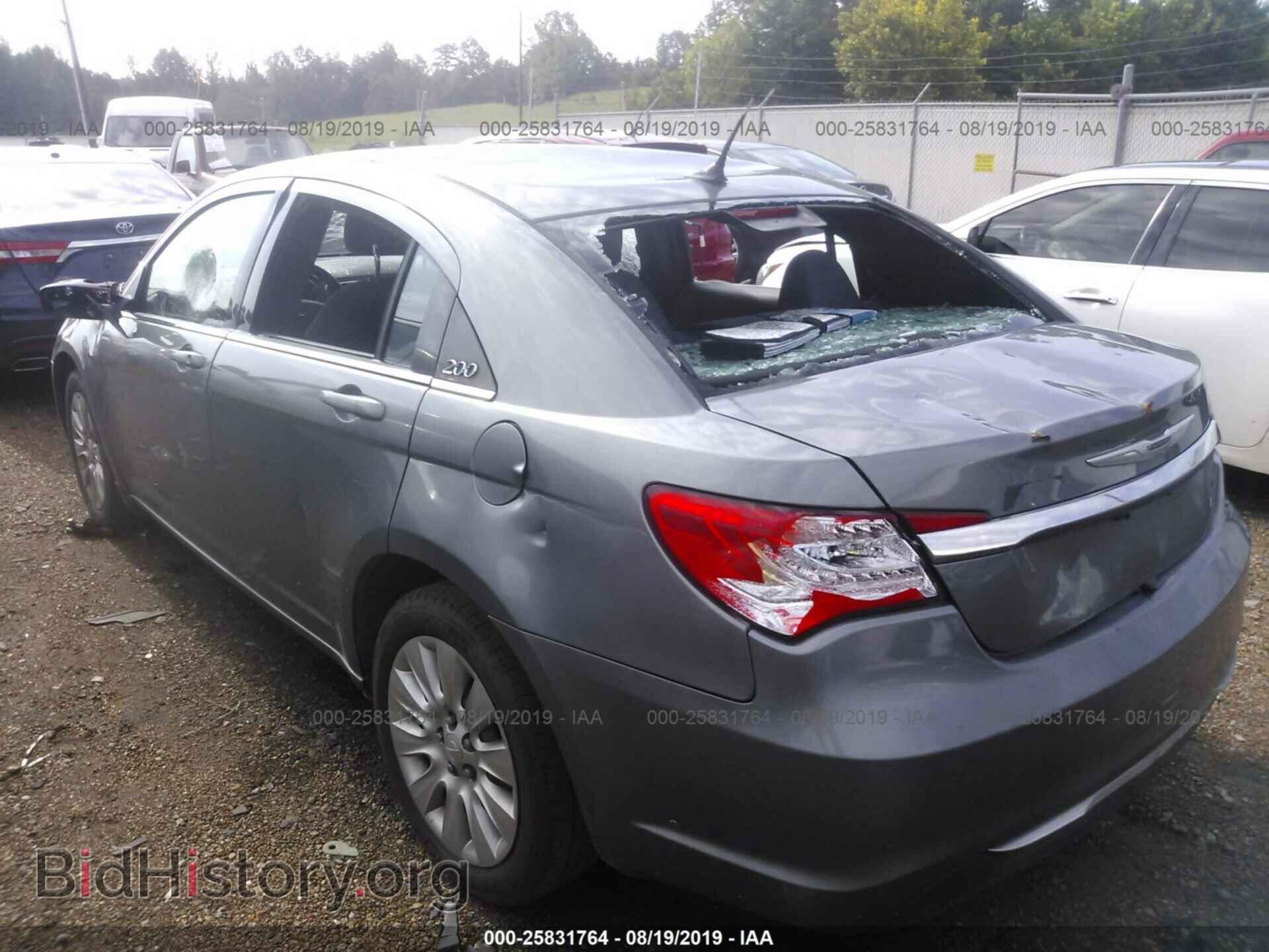 2012 CHRYSLER 200 - VIN: 1C3CCBAB1CN320682 - Фото 3
