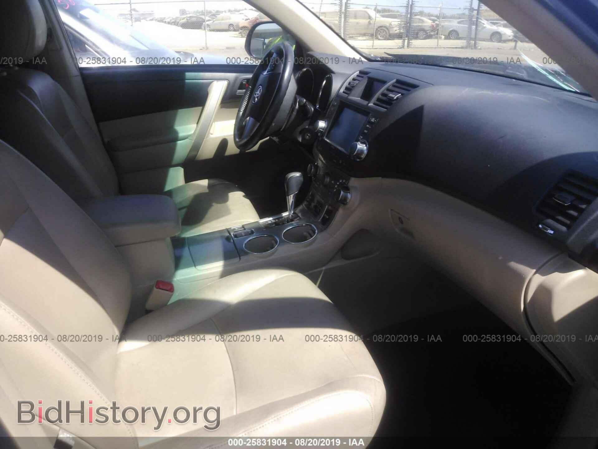 2012 TOYOTA HIGHLANDER - VIN: 5TDBK3EH7CS127333 - Фото 5