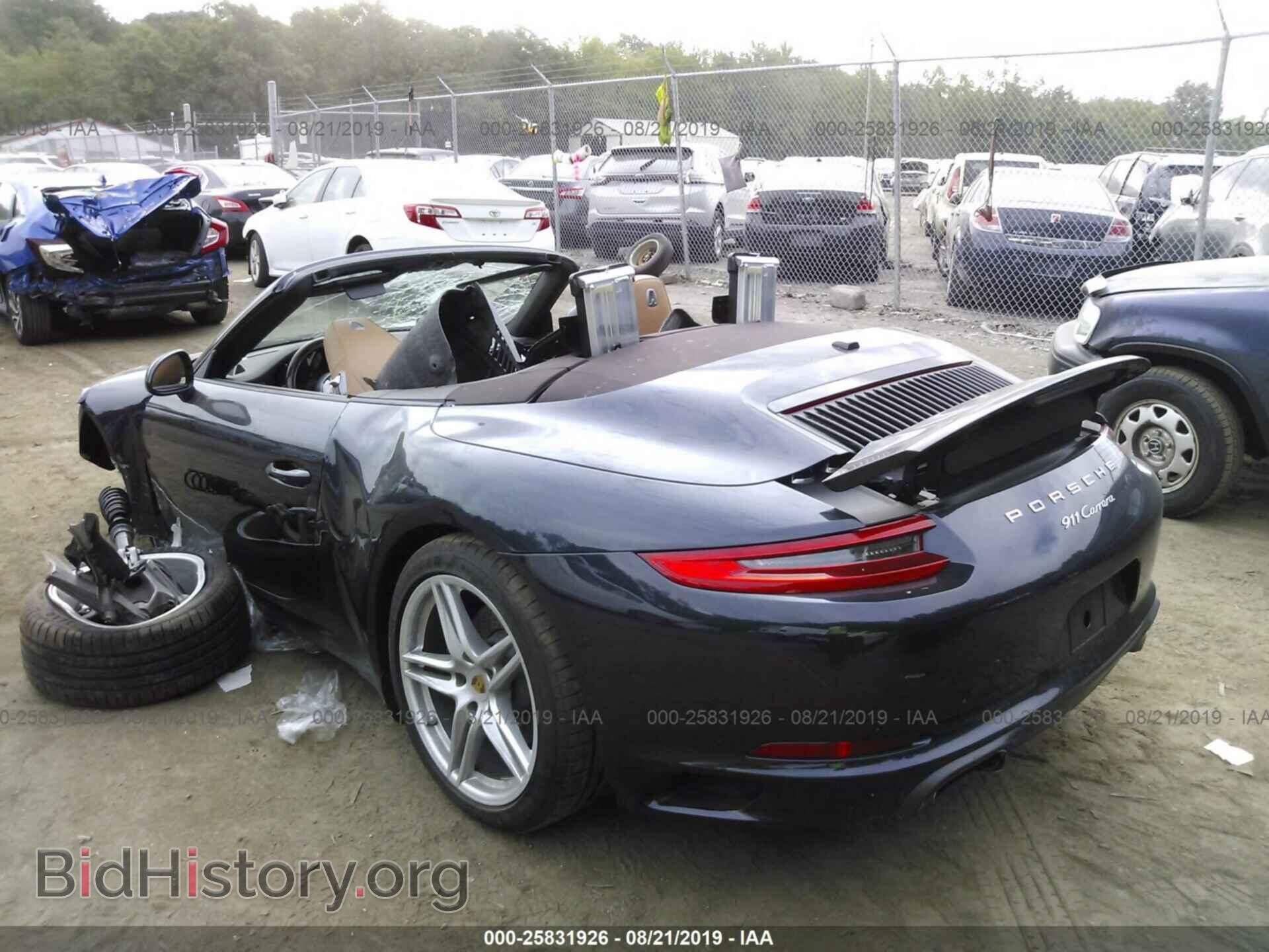 2018 PORSCHE 911 - VIN: WP0CA2A99JS138287 - Фото 3
