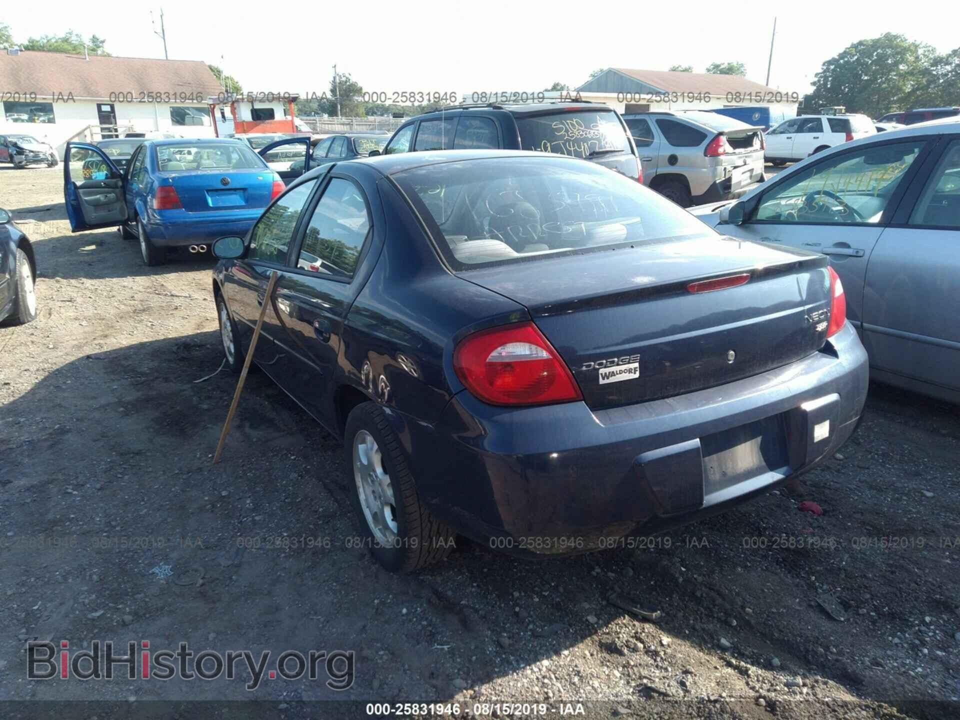 2004 DODGE NEON - VIN: 1B3ES56C74D605325 - Фото 3