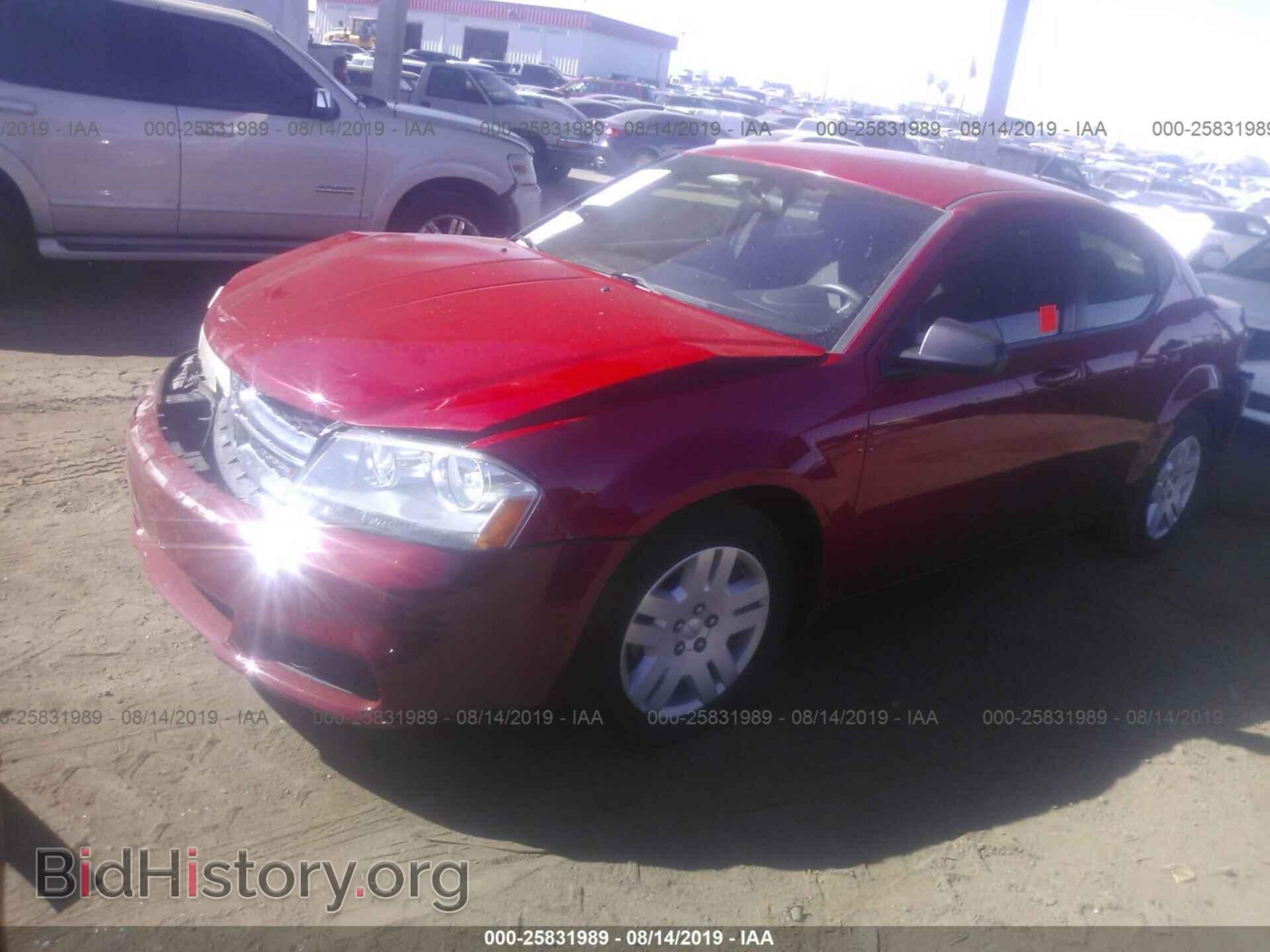2013 DODGE AVENGER - VIN: 1C3CDZAB8DN572386 - Фото 2