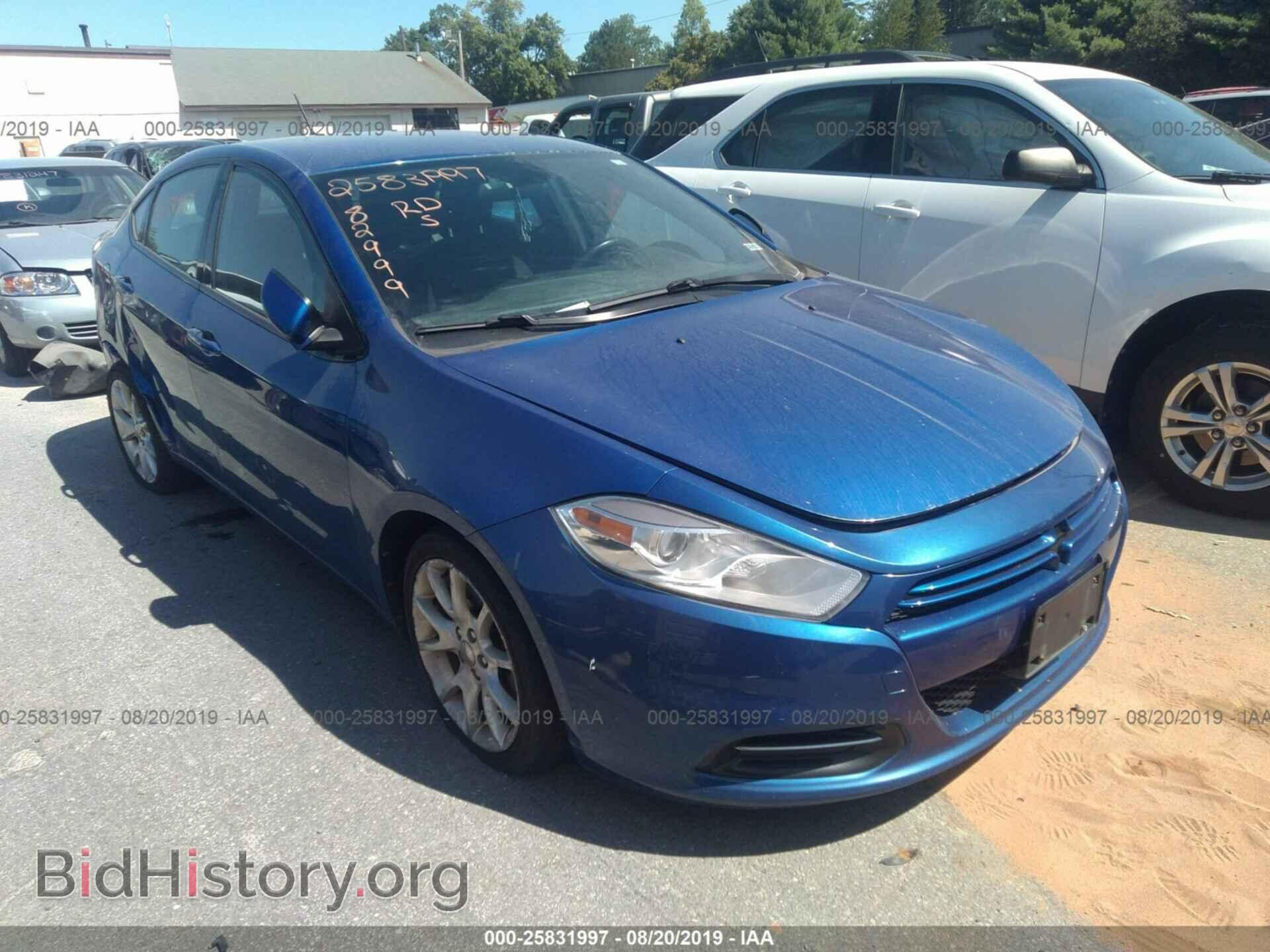Фотография 1C3CDFBA3DD105127 - DODGE DART 2013
