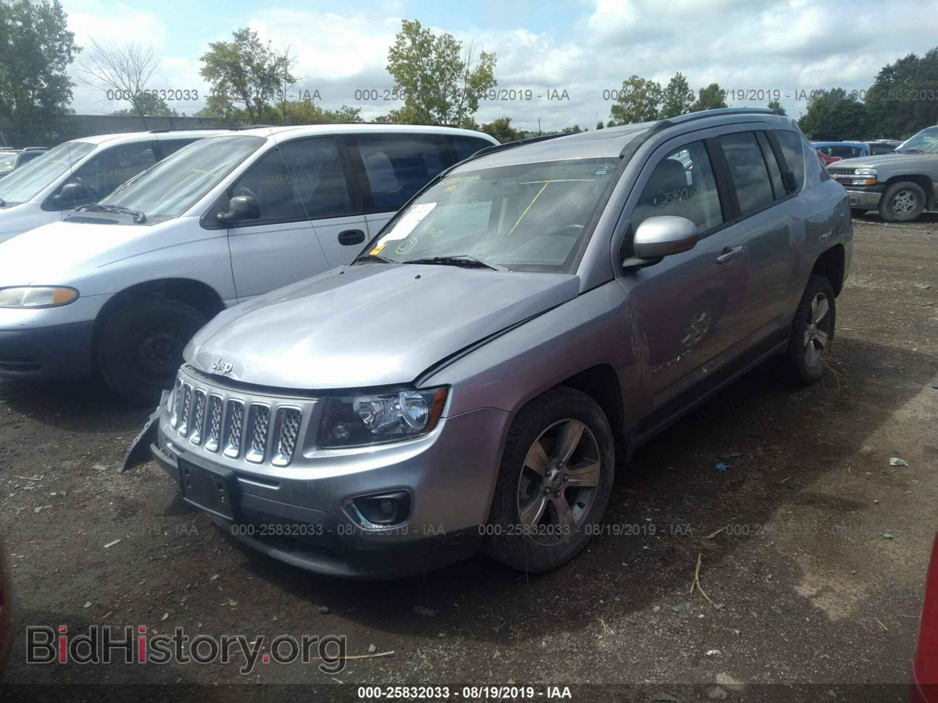 2017 JEEP COMPASS - VIN: 1C4NJDEB4HD193682 - Фото 2
