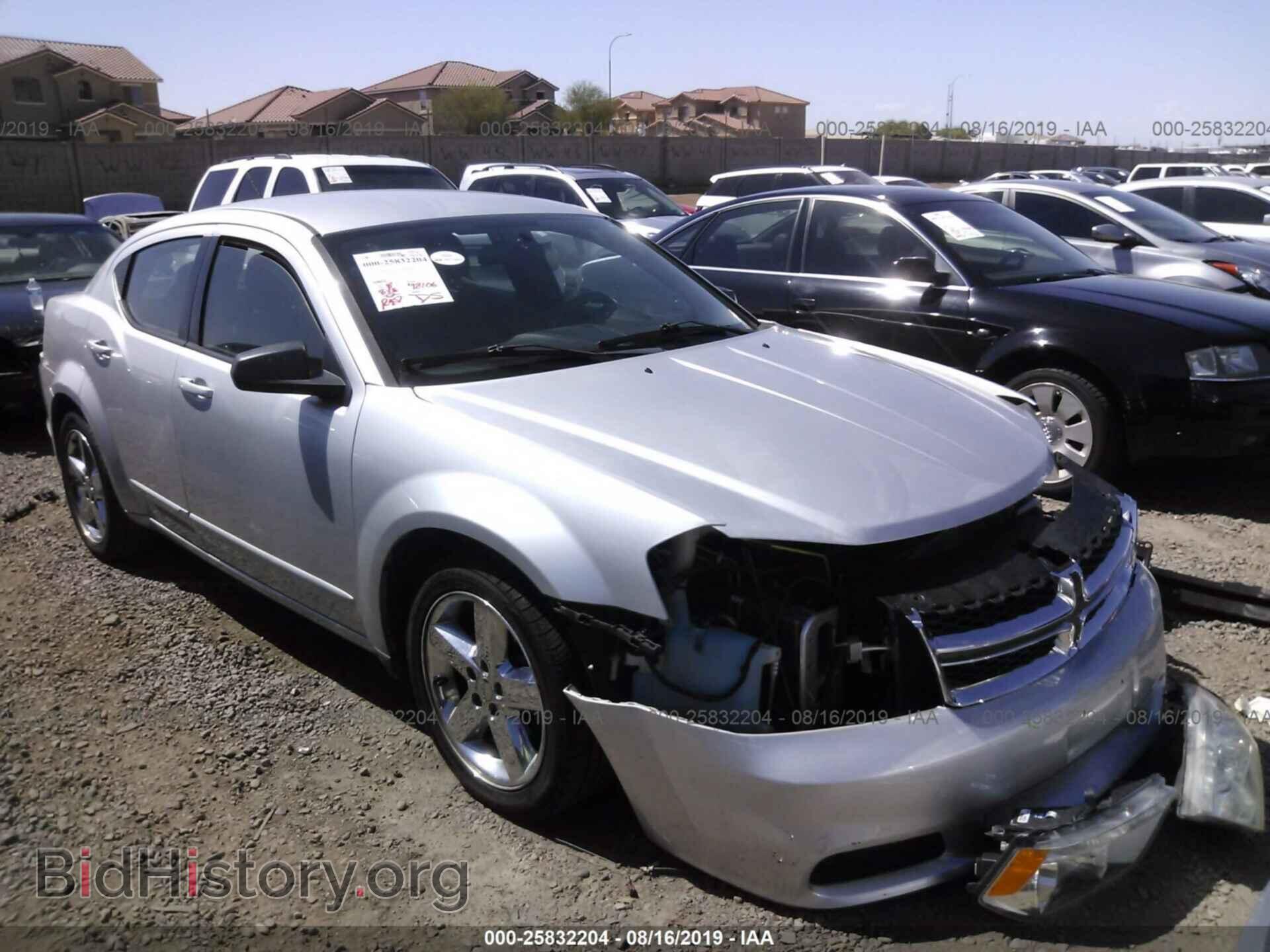 Photo 1C3CDZAB1CN154072 - DODGE AVENGER 2012