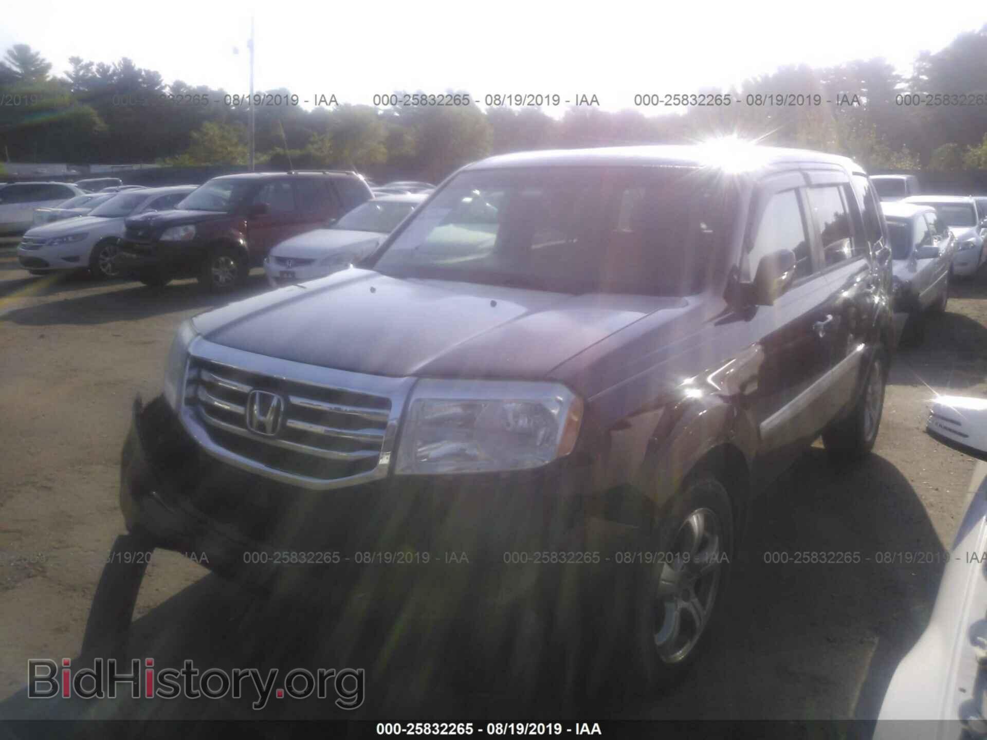 2012 HONDA PILOT - VIN: 5FNYF4H44CB018202 - Photo 2