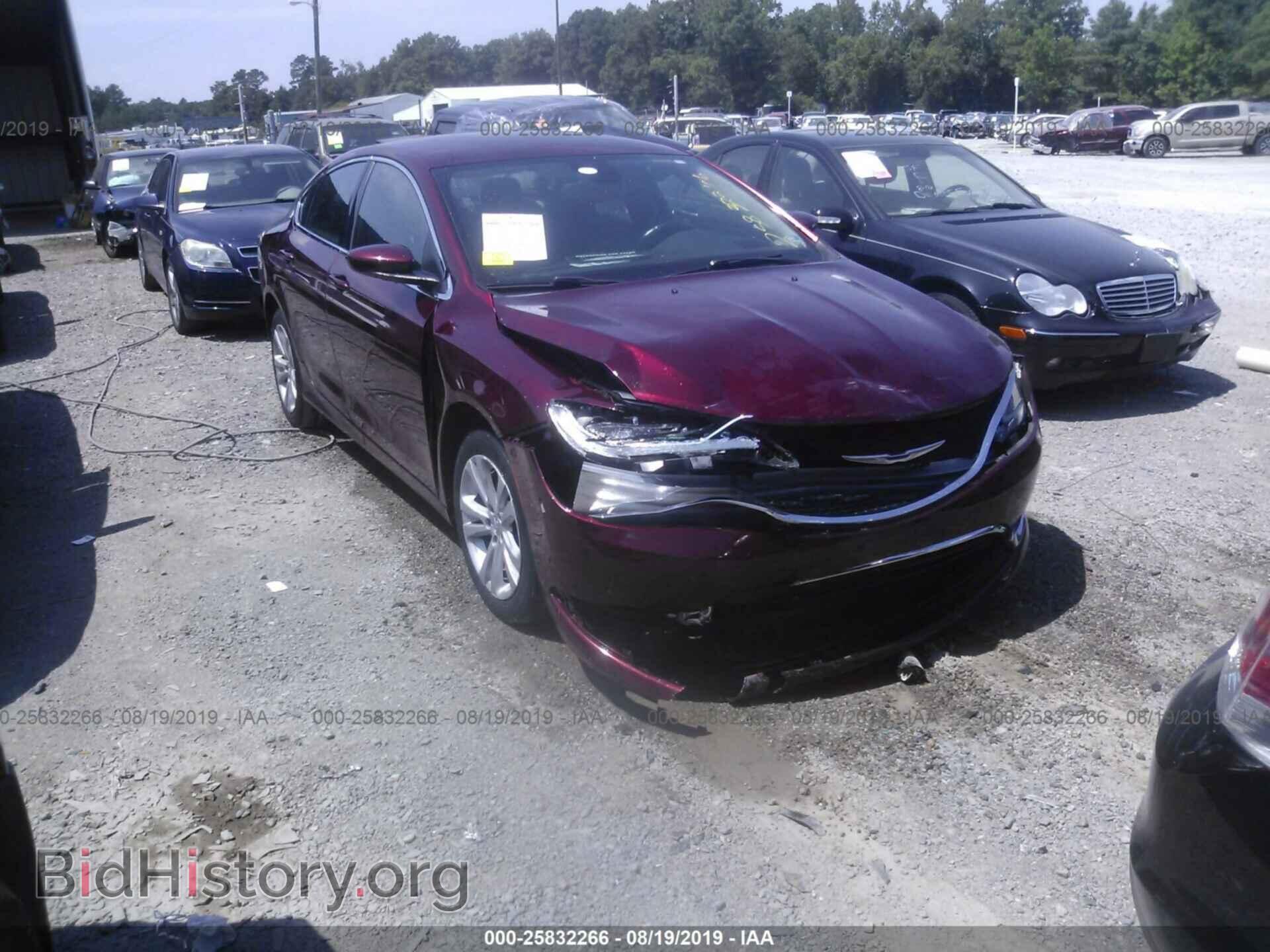 Photo 1C3CCCAB0FN705340 - CHRYSLER 200 2015