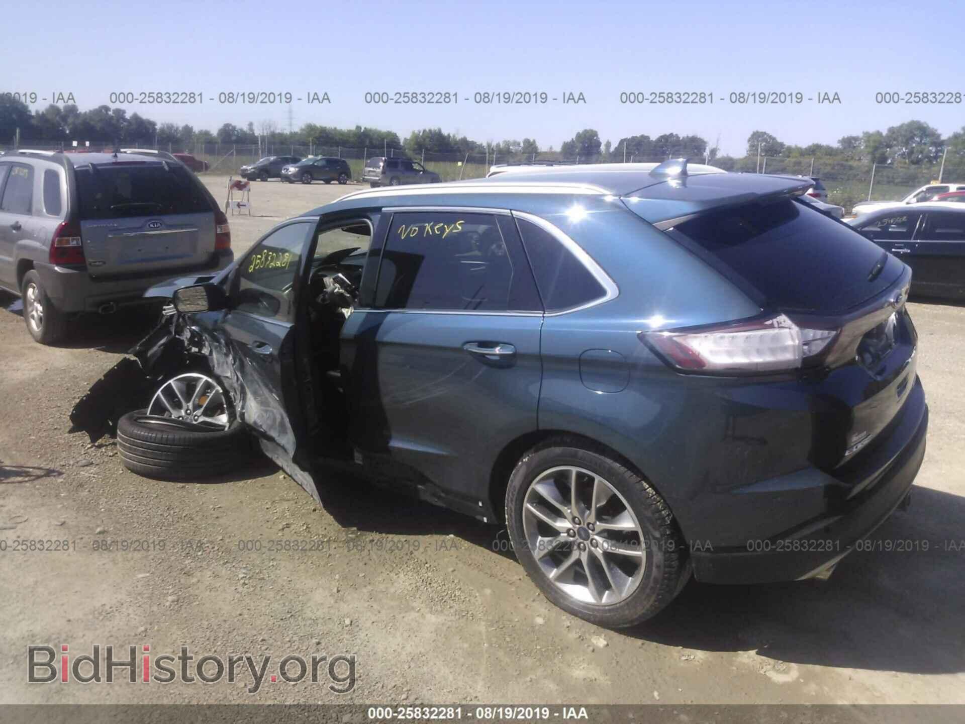 2016 FORD EDGE - VIN: 2FMPK4K8XGBB99257 - Фото 3