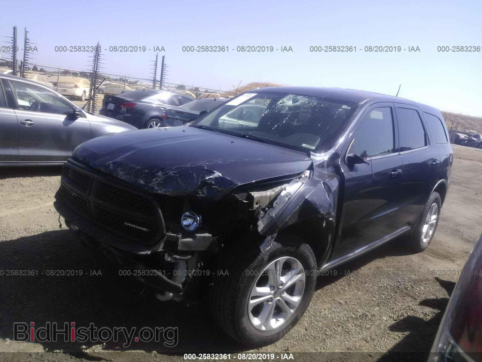 2013 DODGE DURANGO - VIN: 1C4RDHAG2DC662009 - Фото 2