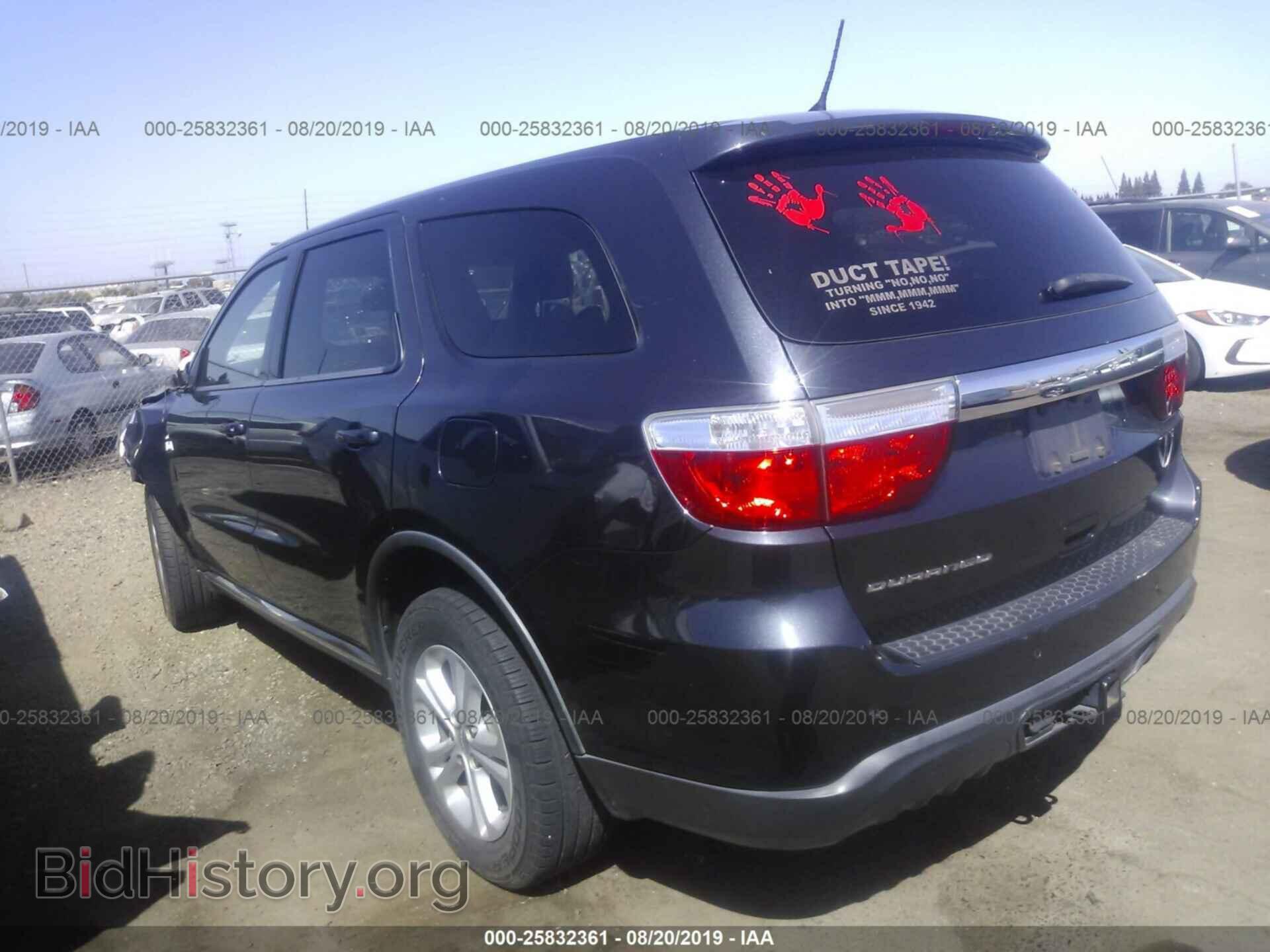 2013 DODGE DURANGO - VIN: 1C4RDHAG2DC662009 - Фото 3