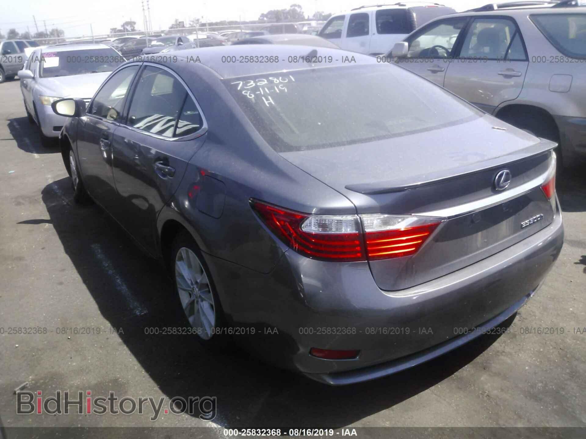 2013 LEXUS ES - VIN: JTHBW1GG6D2020665 - Photo 3