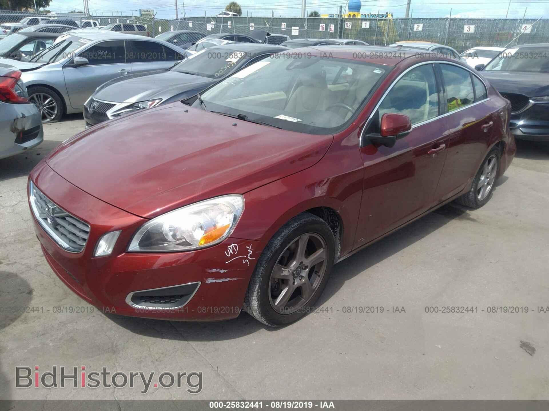2012 VOLVO S60 - VIN: YV1622FS2C2086455 - Photo 2