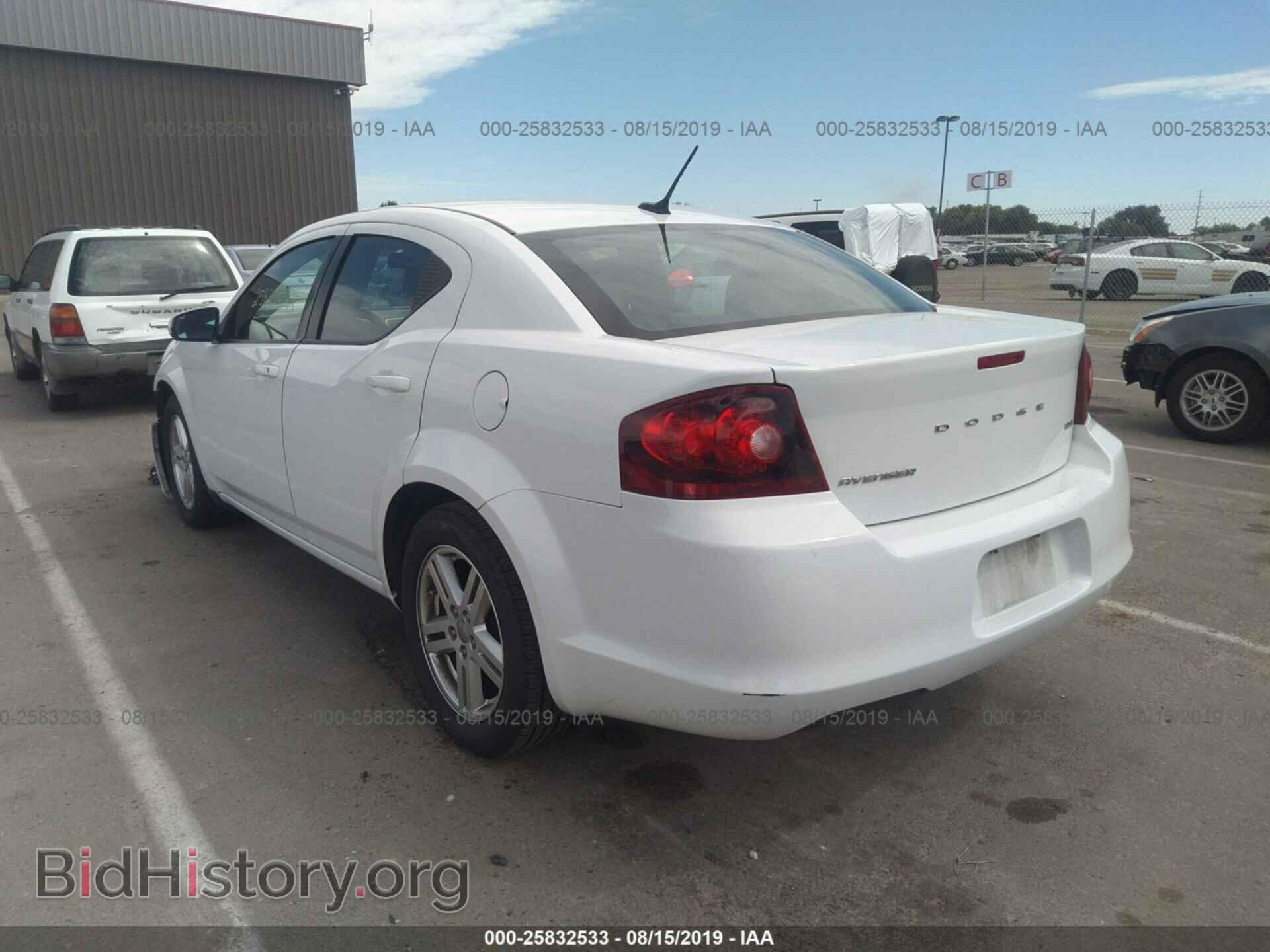 2014 DODGE AVENGER - VIN: 1C3CDZCB0EN236598 - Фото 3