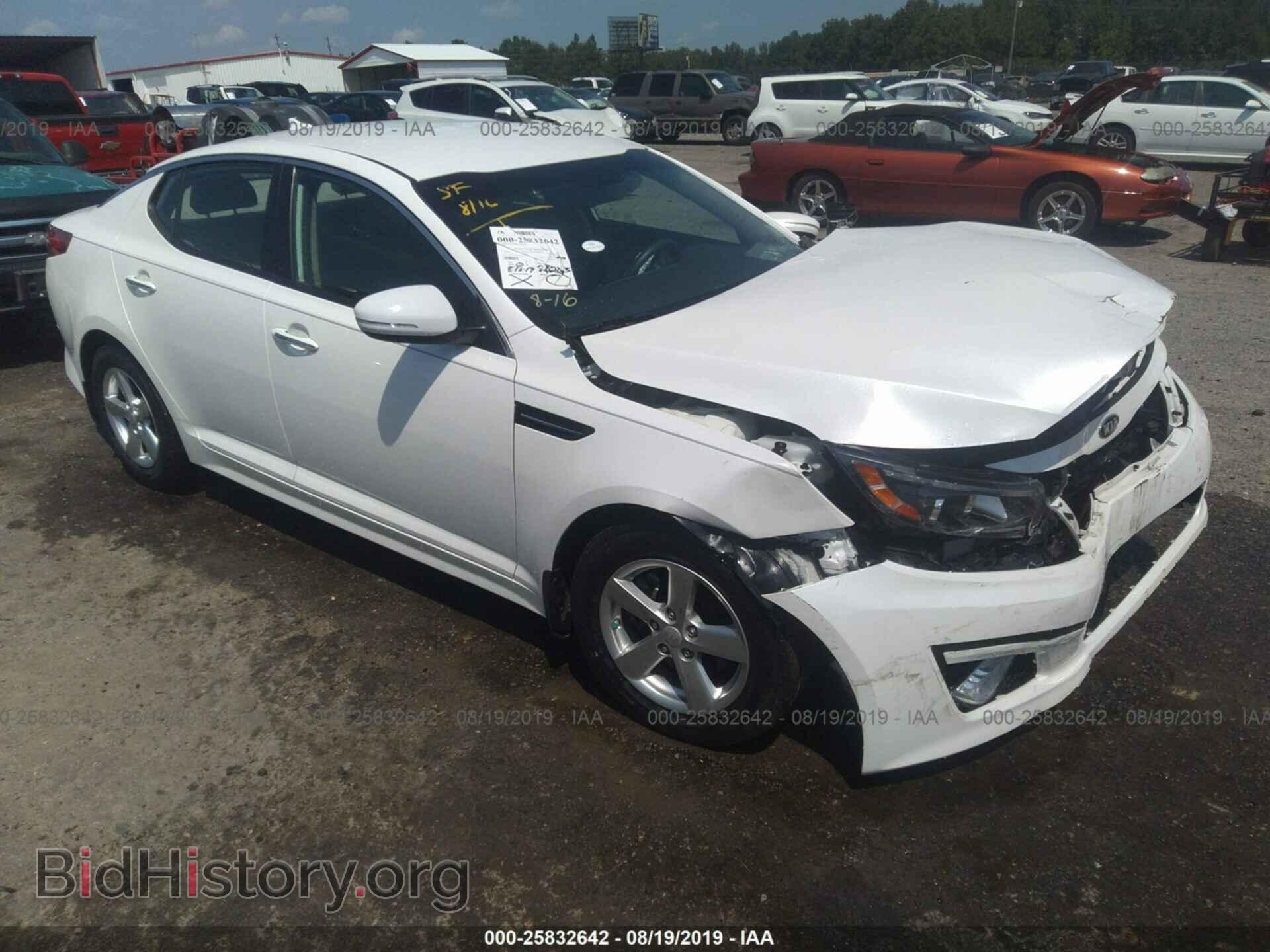 Фотография KNAGM4A7XF5598063 - KIA OPTIMA 2015
