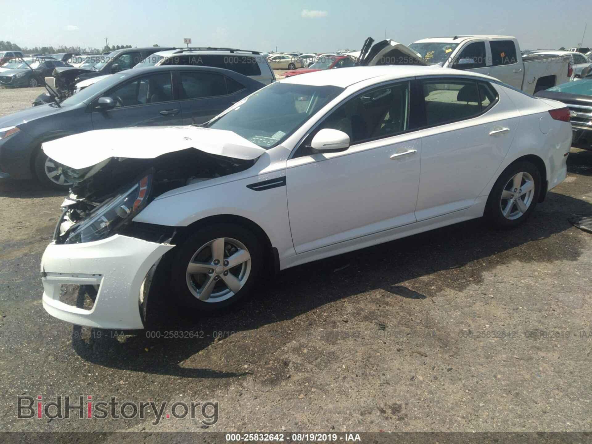 2015 KIA OPTIMA - VIN: KNAGM4A7XF5598063 - Фото 2