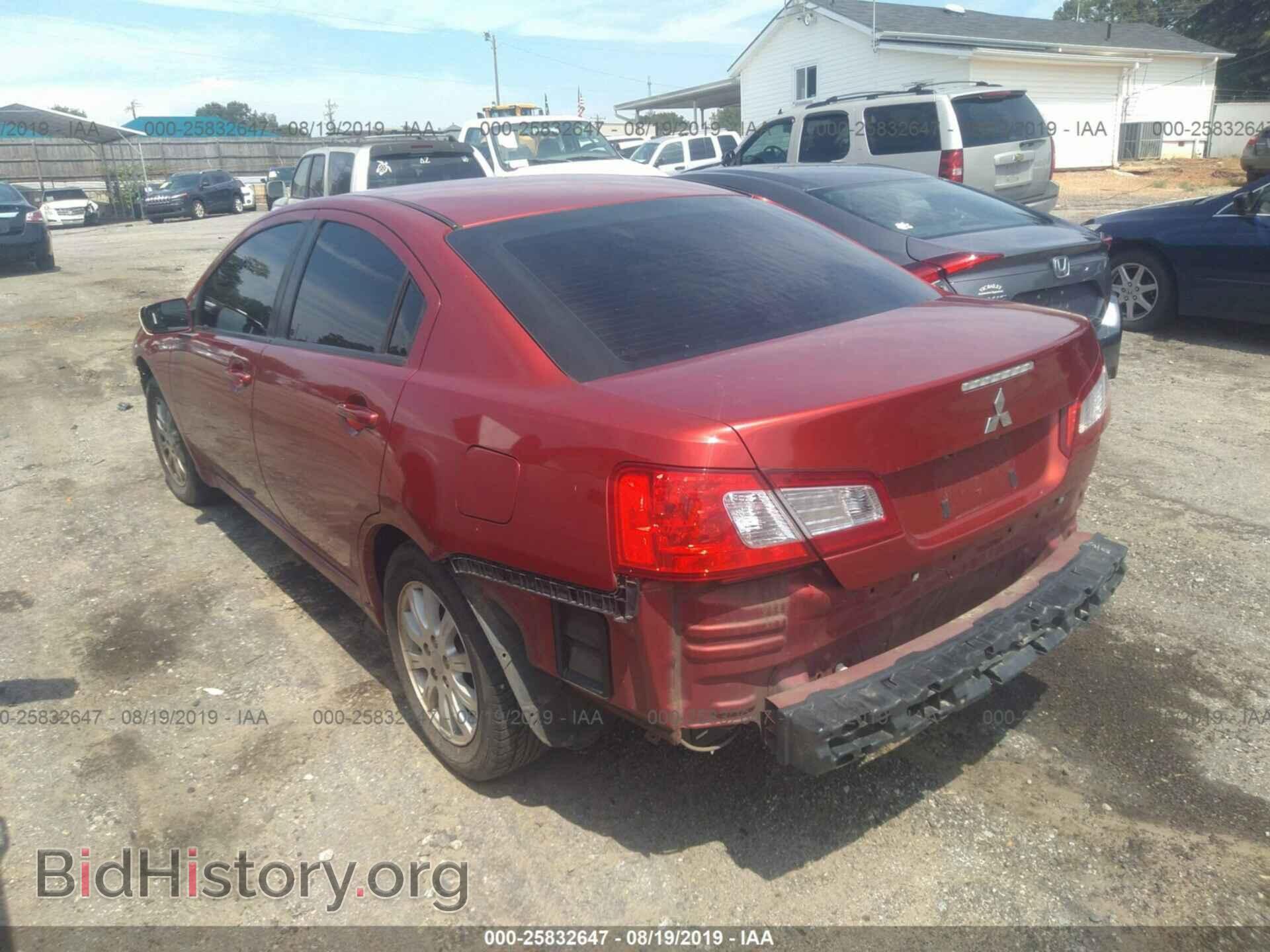 2009 MITSUBISHI GALANT - VIN: 4A3AB36F89E023583 - Фото 3
