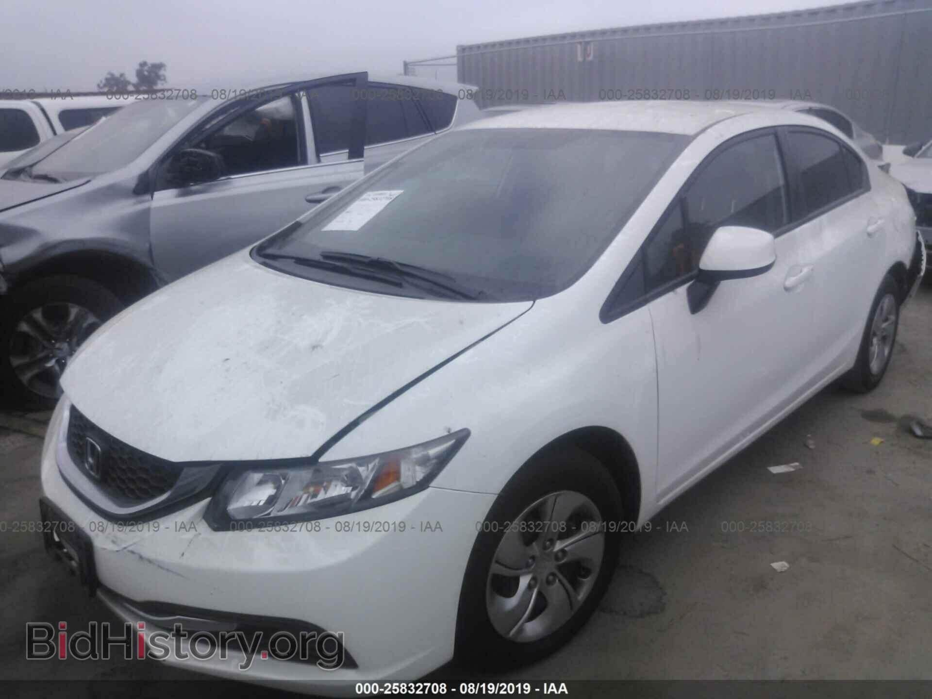 2013 HONDA CIVIC - VIN: 19XFB2F58DE278029 - Фото 2