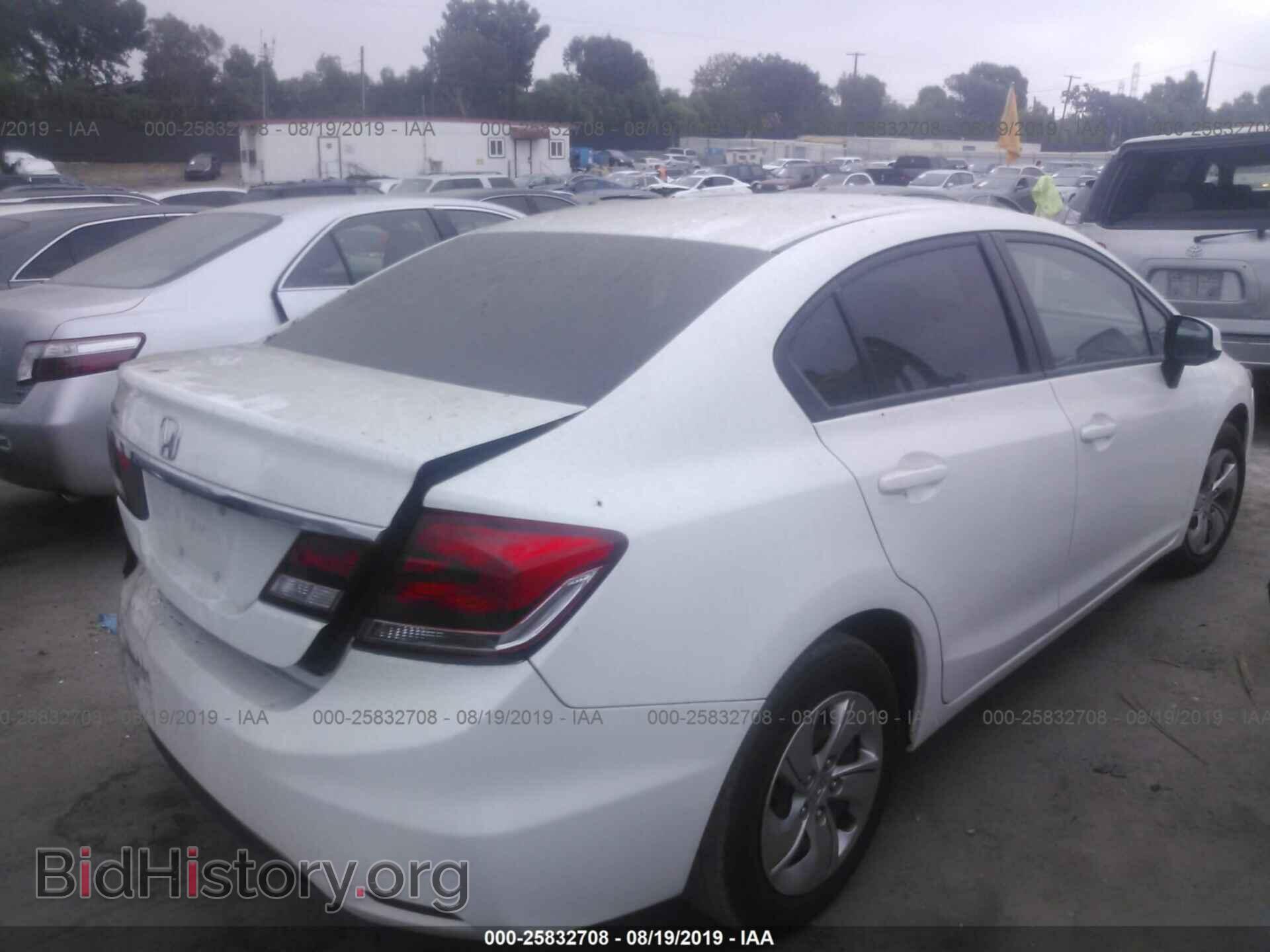 2013 HONDA CIVIC - VIN: 19XFB2F58DE278029 - Фото 4