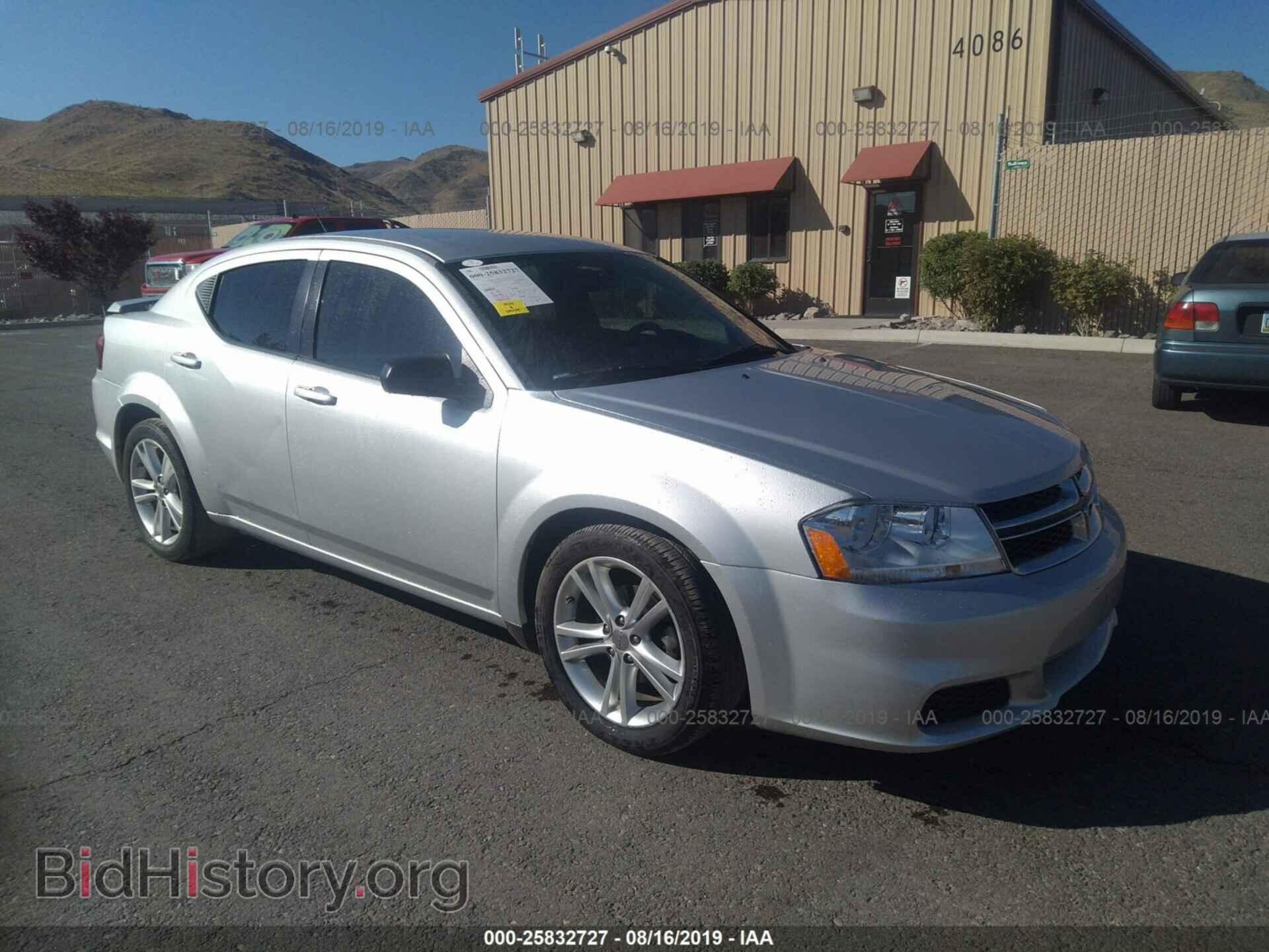 Photo 1C3CDZAG8CN315710 - DODGE AVENGER 2012