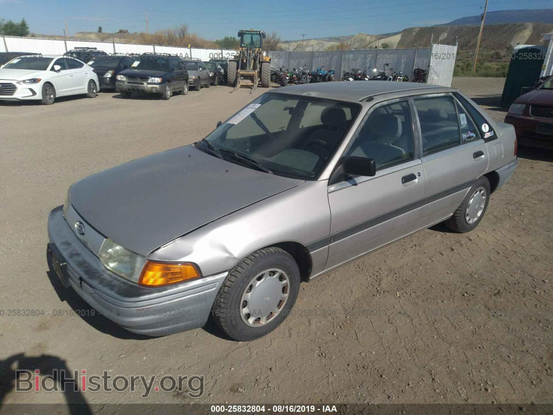 1991 FORD ESCORT - VIN: 1FAPP14J4MW388944 - Фото 2