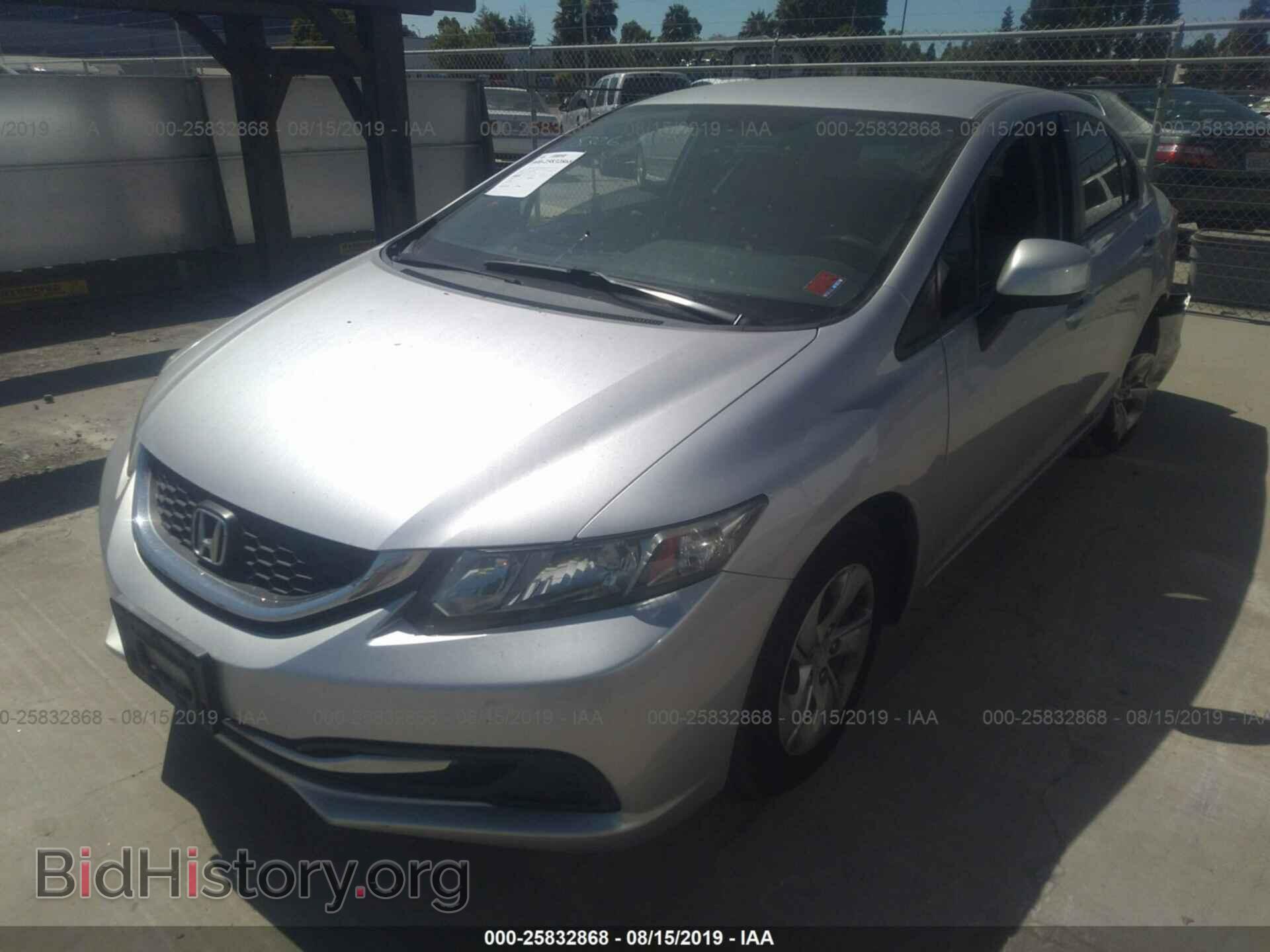 2013 HONDA CIVIC - VIN: 19XFB2F58DE202567 - Фото 2