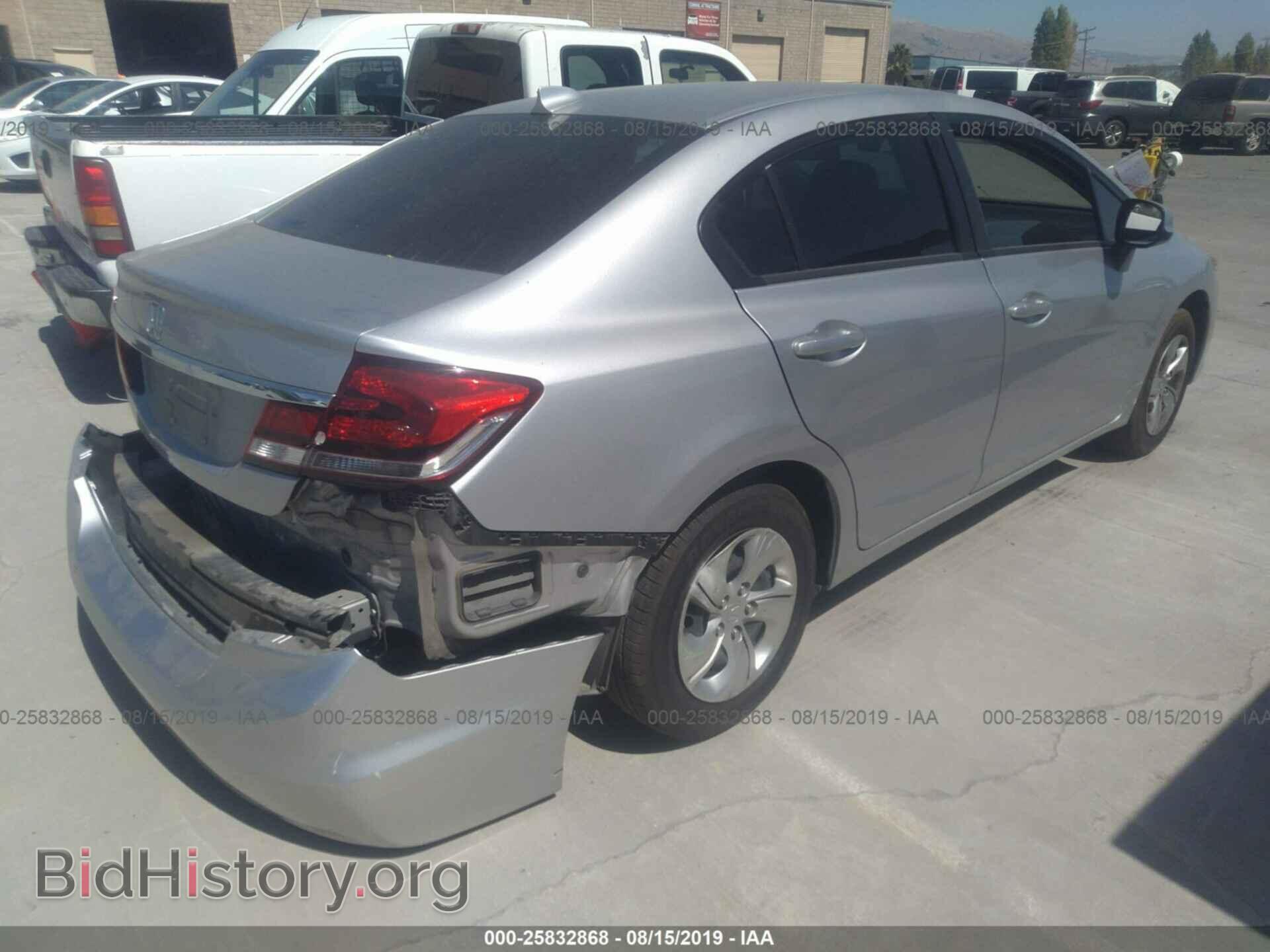 2013 HONDA CIVIC - VIN: 19XFB2F58DE202567 - Фото 4