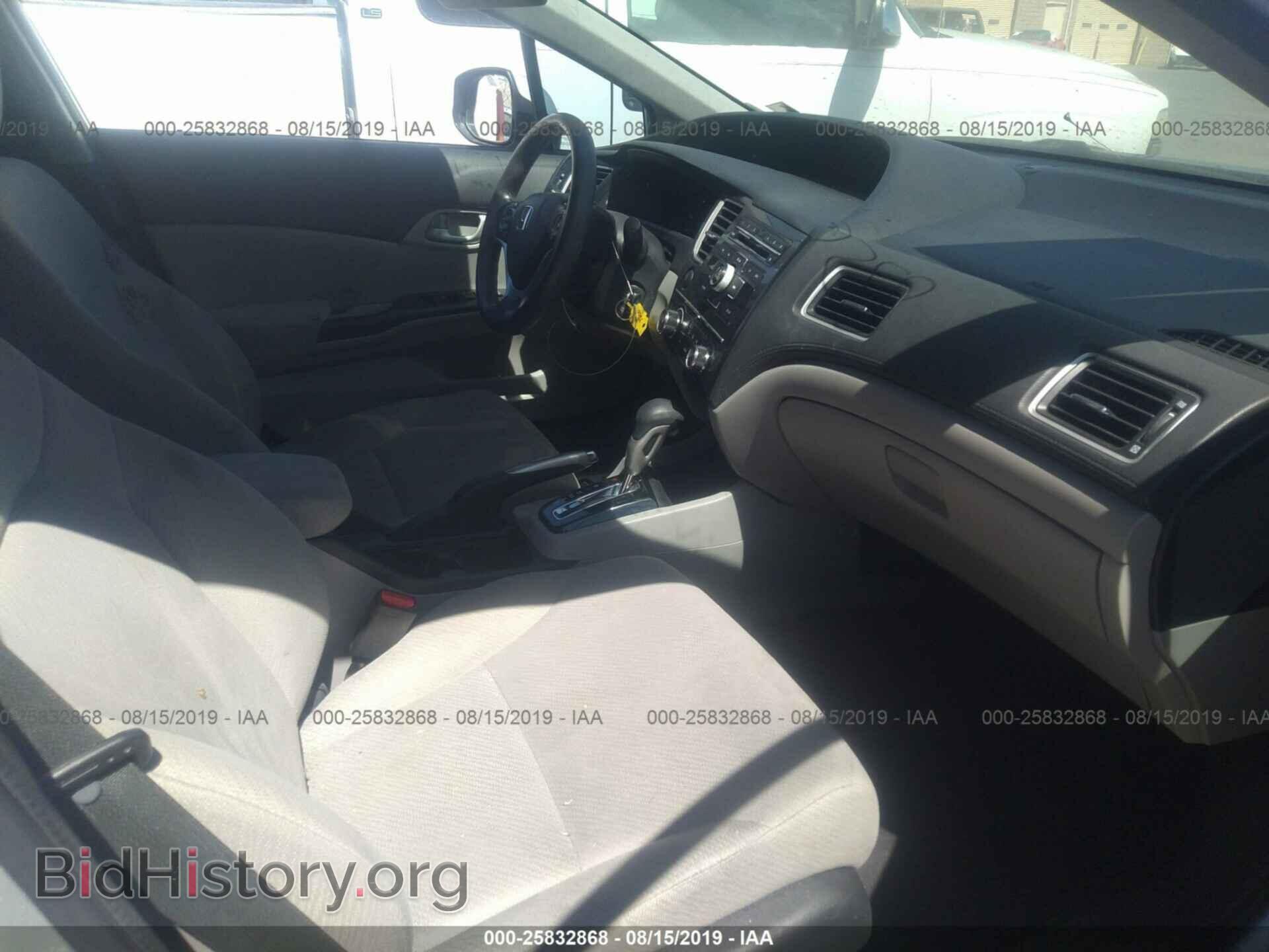 2013 HONDA CIVIC - VIN: 19XFB2F58DE202567 - Фото 5