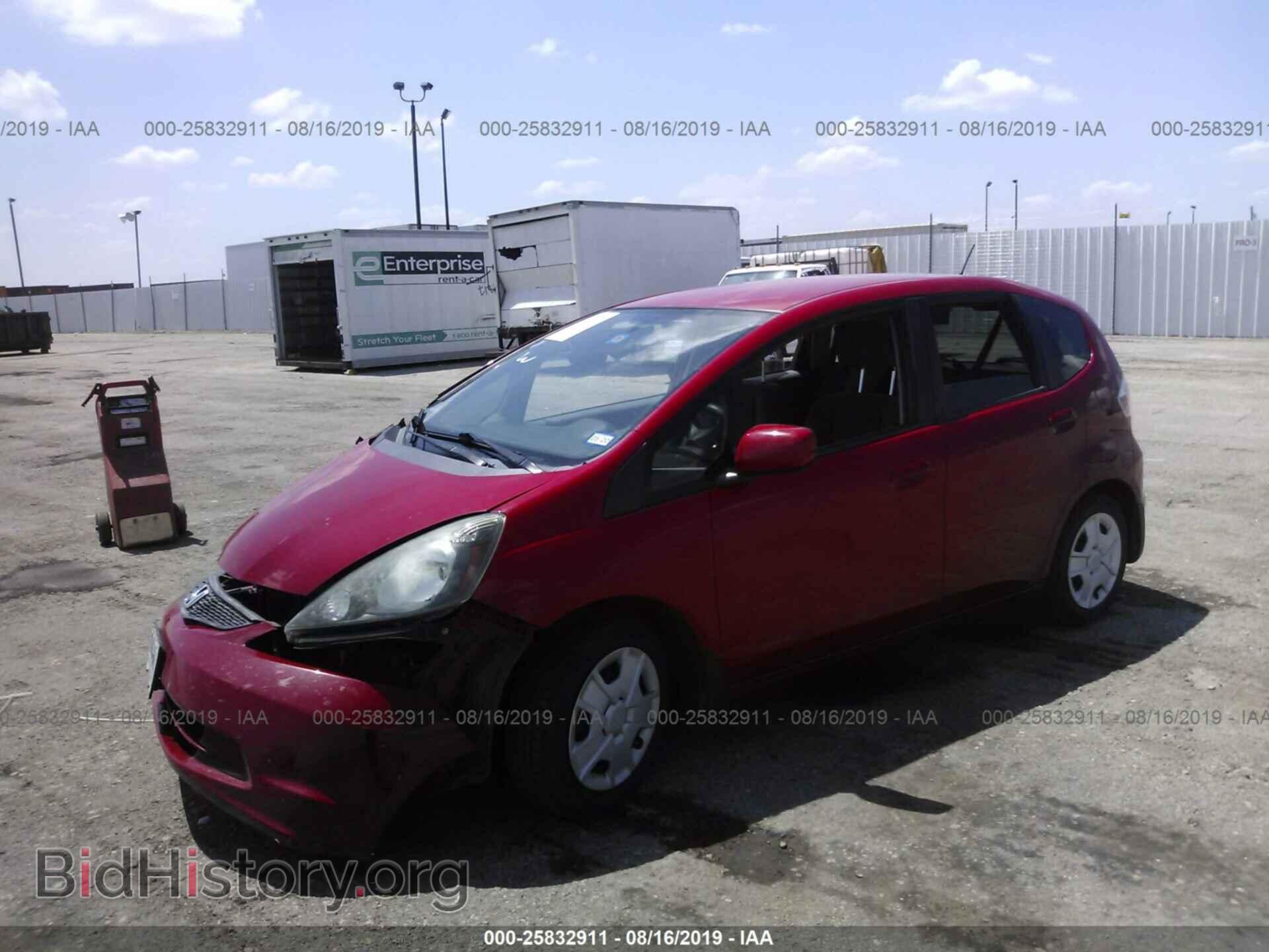 2013 HONDA FIT - VIN: JHMGE8H31DC007720 - Фото 2