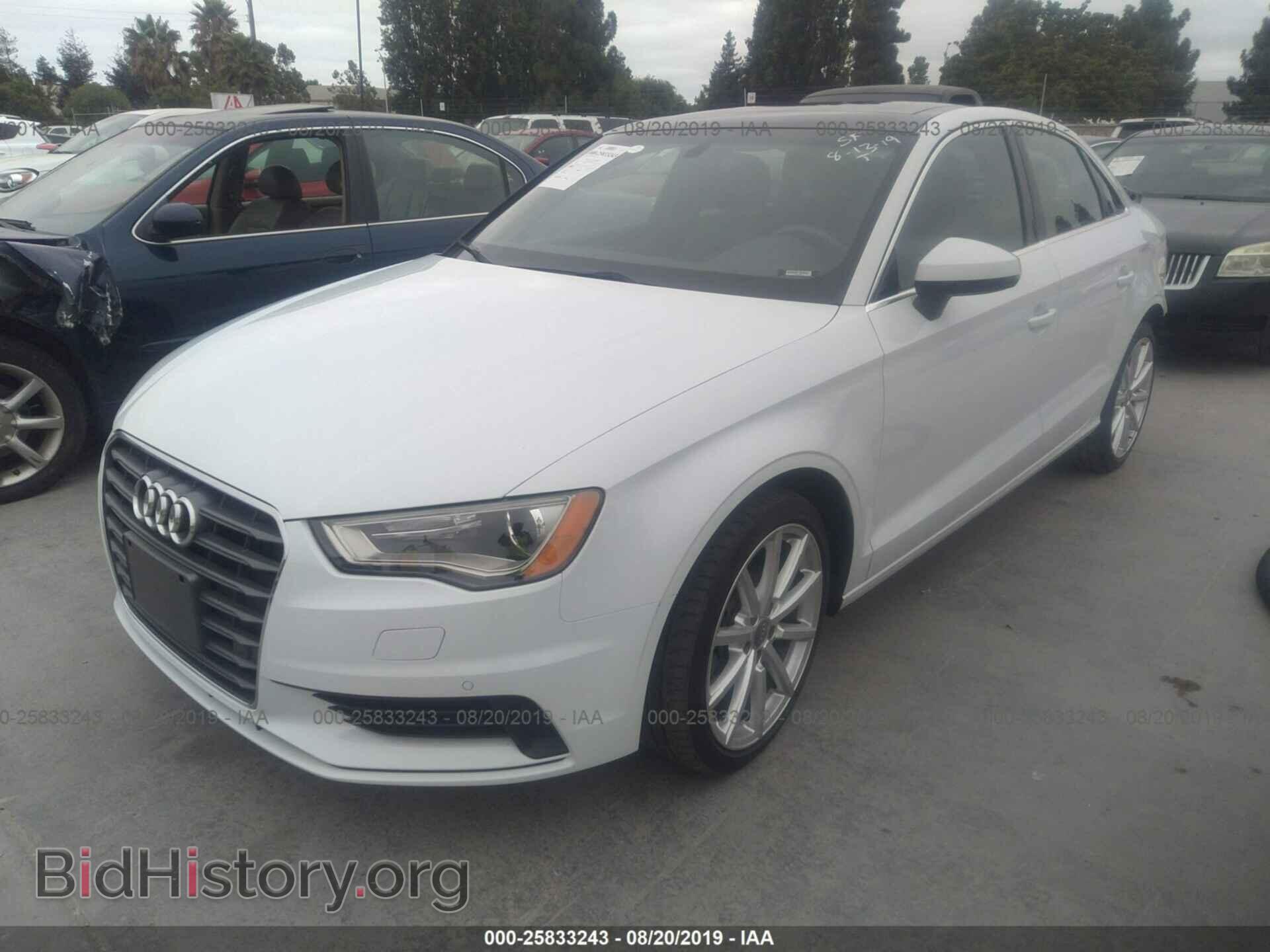 2015 AUDI A3 - VIN: WAUCJGFF4F1055310 - Фото 2