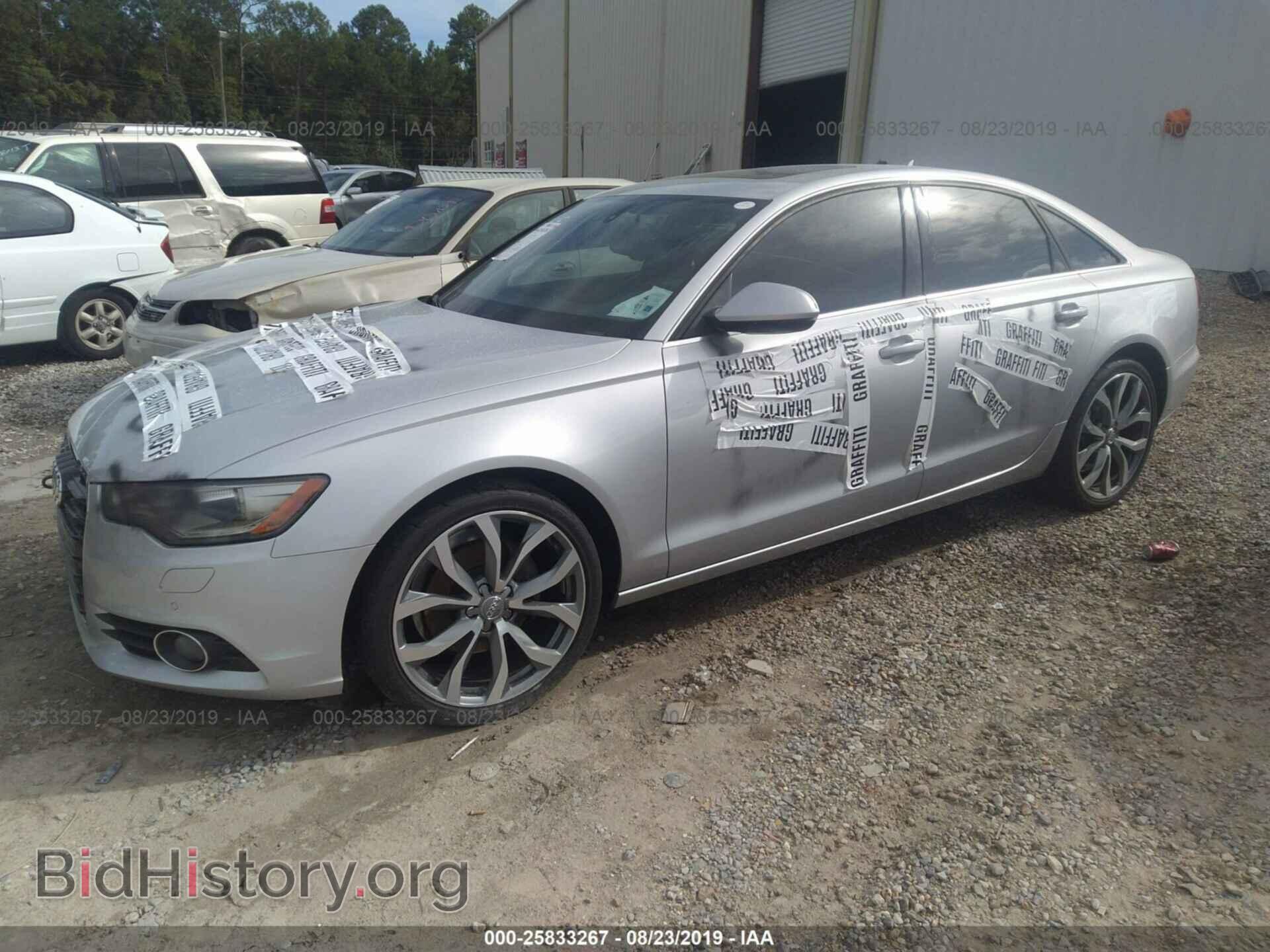 2013 AUDI A6 - VIN: WAUDFAFC3DN054499 - Photo 2