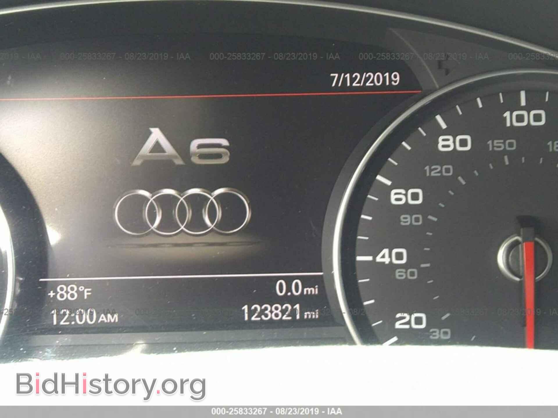 2013 AUDI A6 - VIN: WAUDFAFC3DN054499 - Photo 7