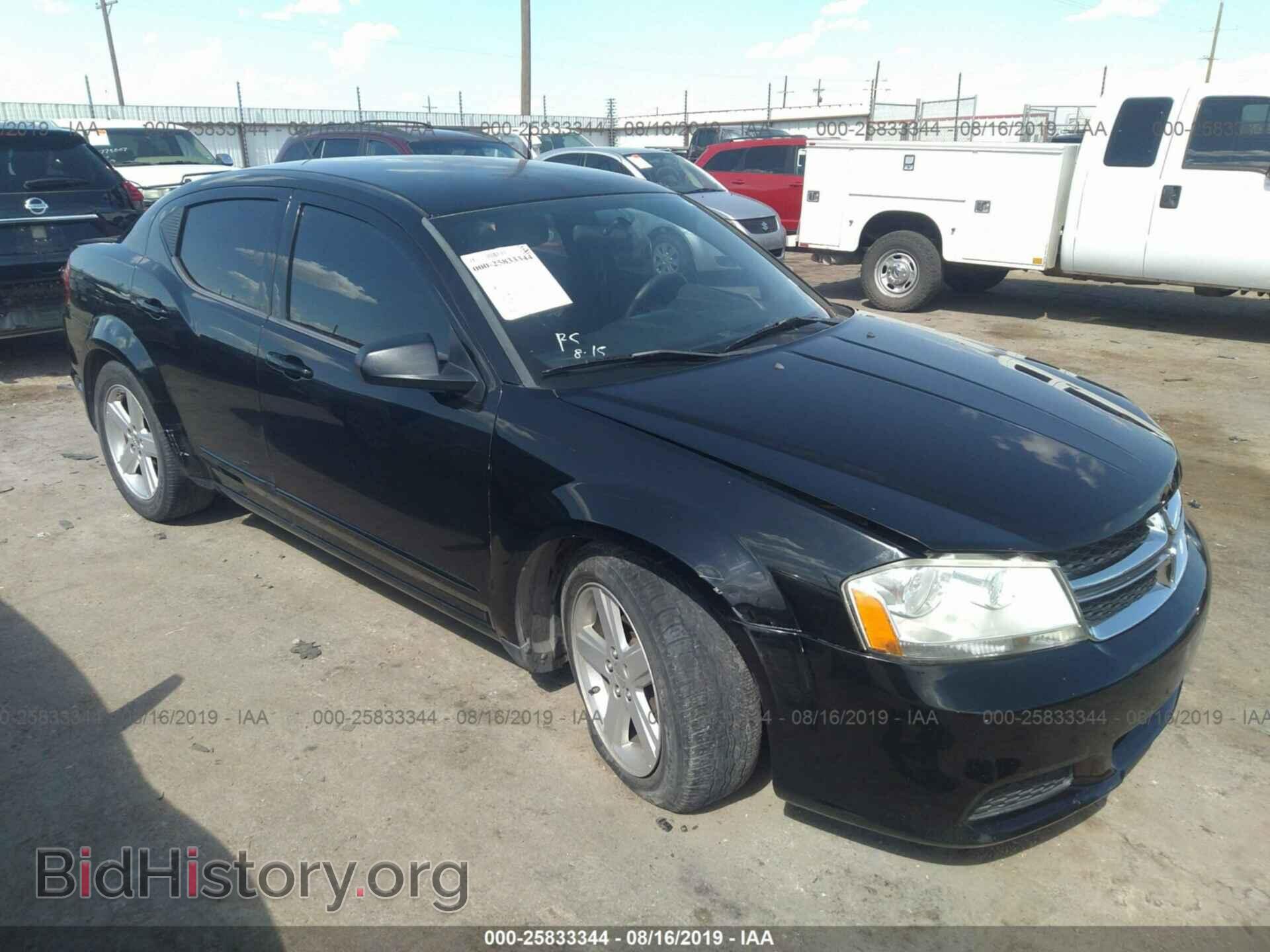 Photo 1C3CDZAB1DN712326 - DODGE AVENGER 2013