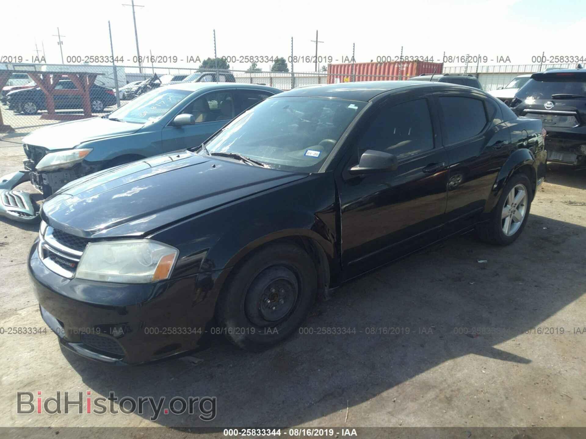 2013 DODGE AVENGER - VIN: 1C3CDZAB1DN712326 - Фото 2