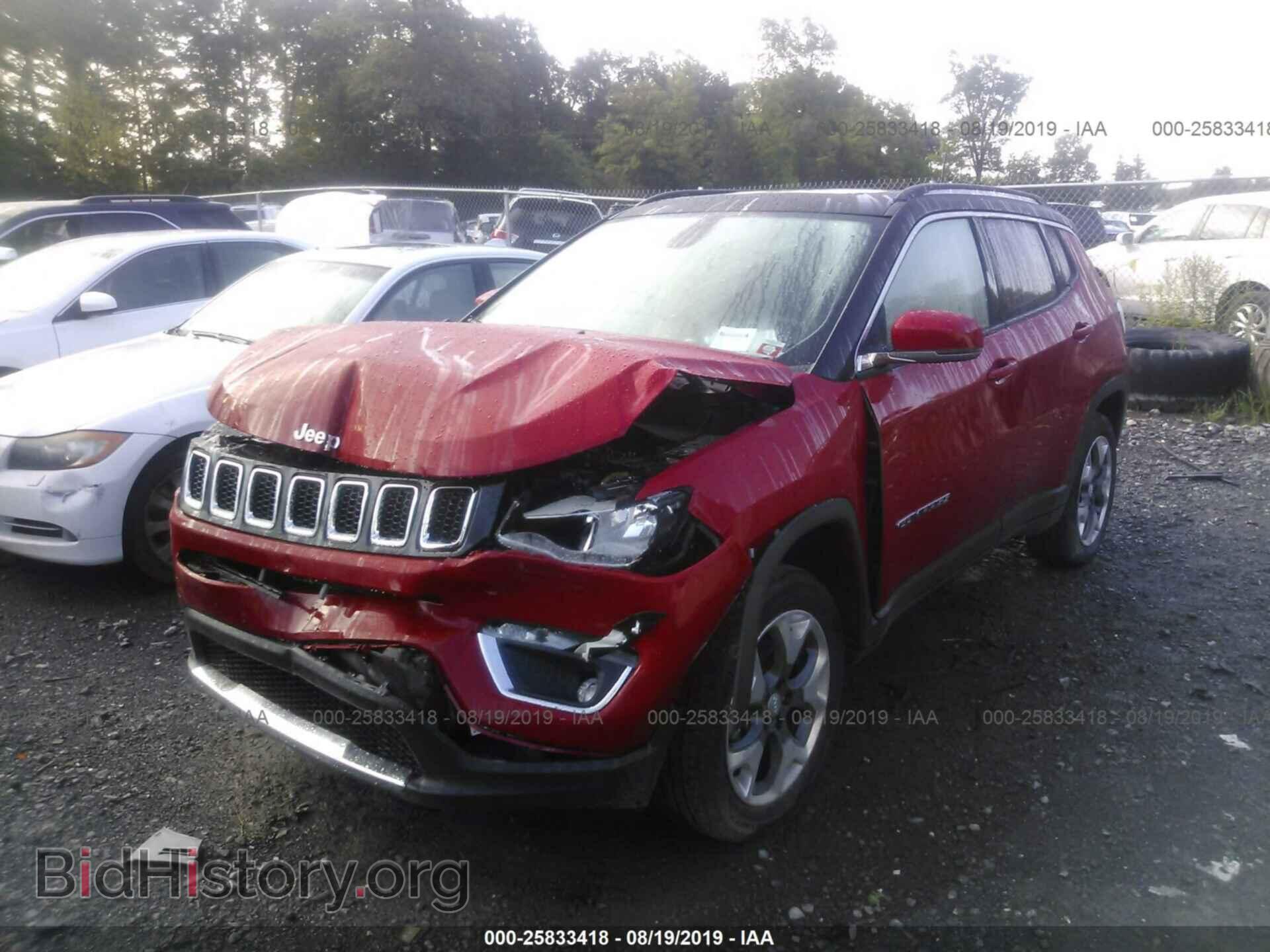 2019 JEEP COMPASS - VIN: 3C4NJDCB4KT734377 - Фото 2