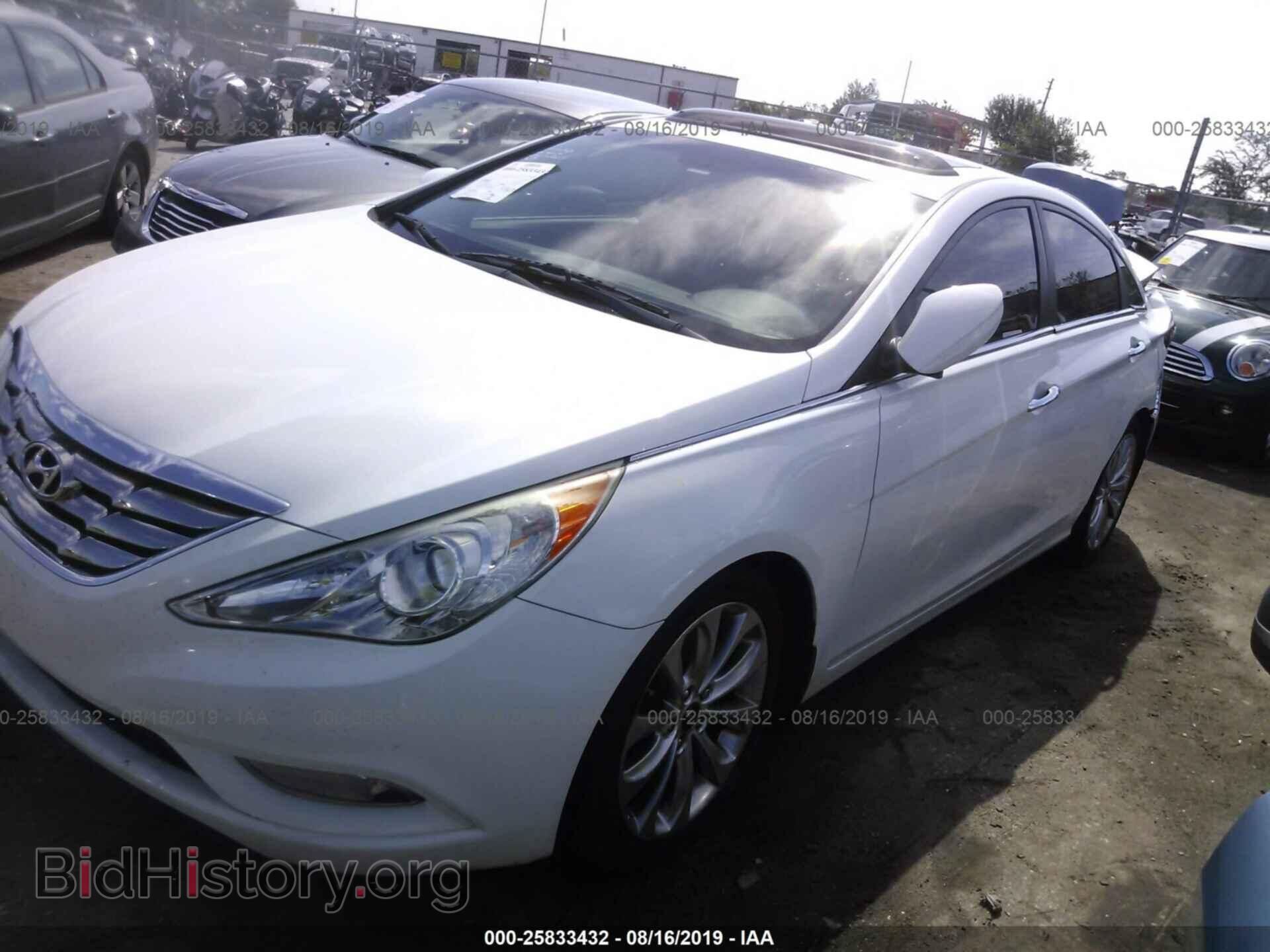 2012 HYUNDAI SONATA - VIN: 5NPEC4AB4CH445255 - Фото 2