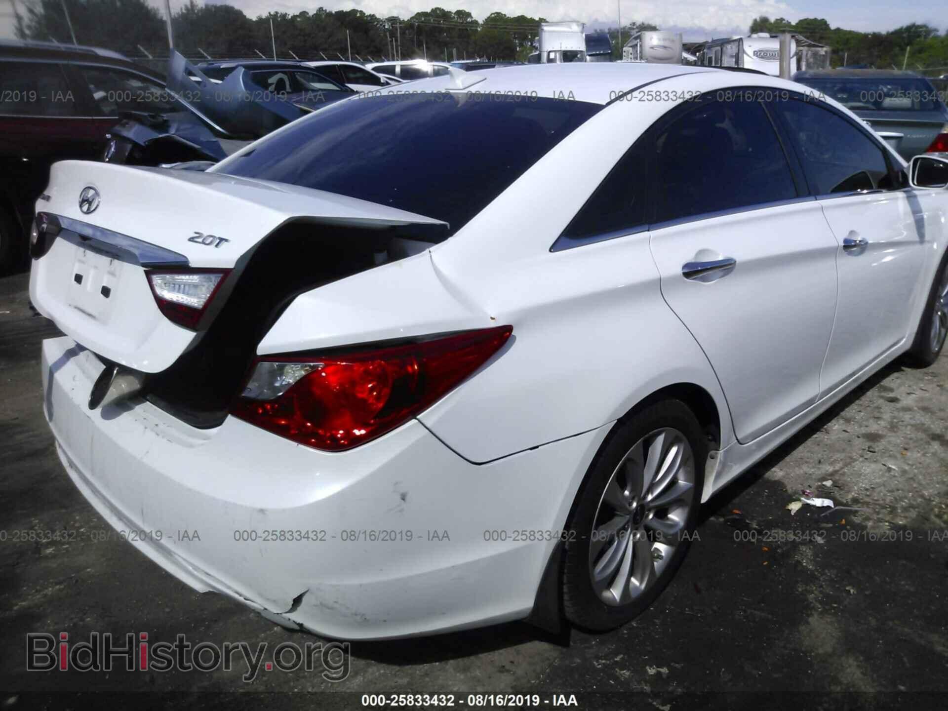 2012 HYUNDAI SONATA - VIN: 5NPEC4AB4CH445255 - Фото 4