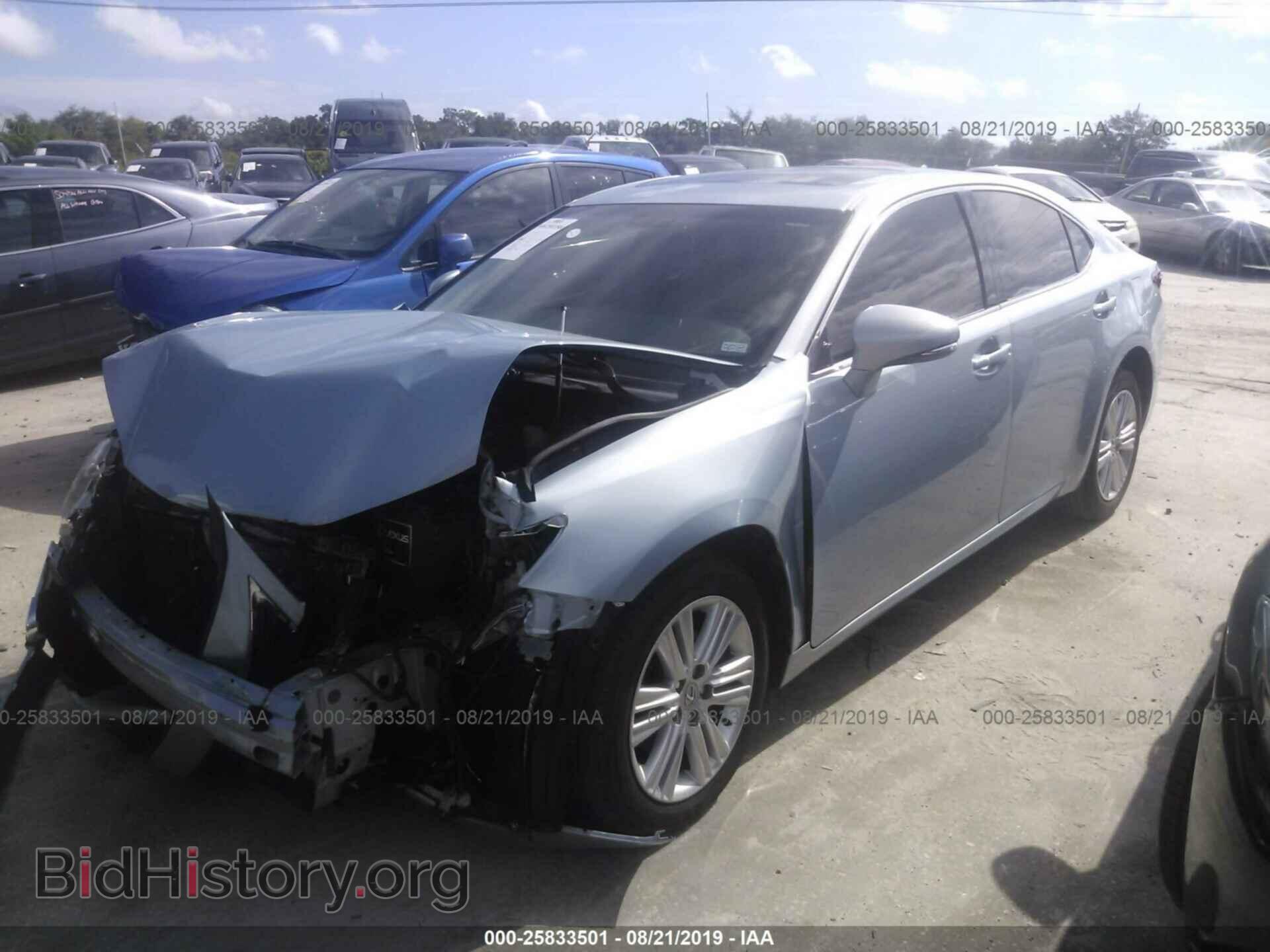 2013 LEXUS ES - VIN: JTHBK1GG2D2002806 - Photo 2