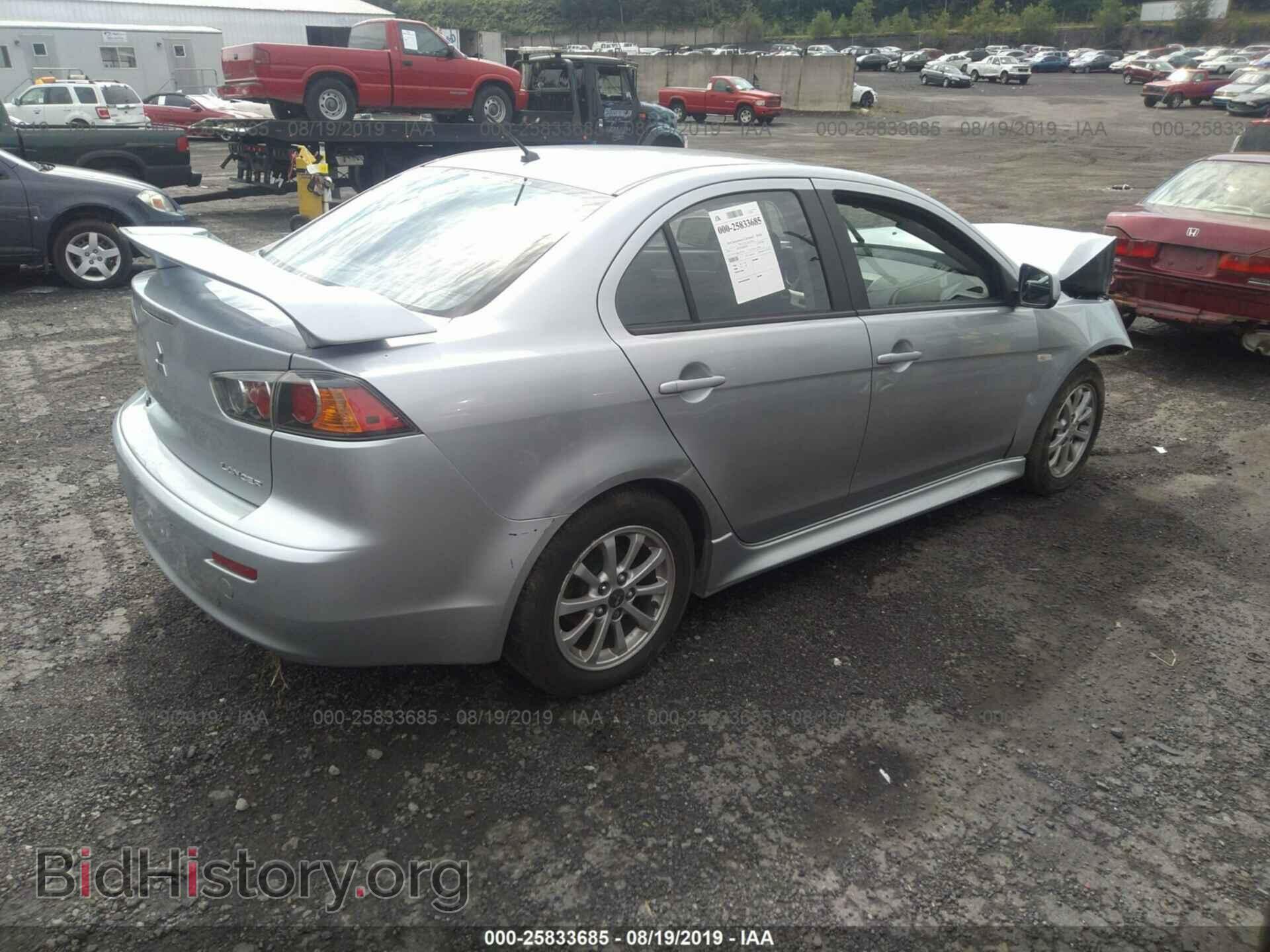 2012 MITSUBISHI LANCER - VIN: JA32V2FW0CU014123 - Фото 4