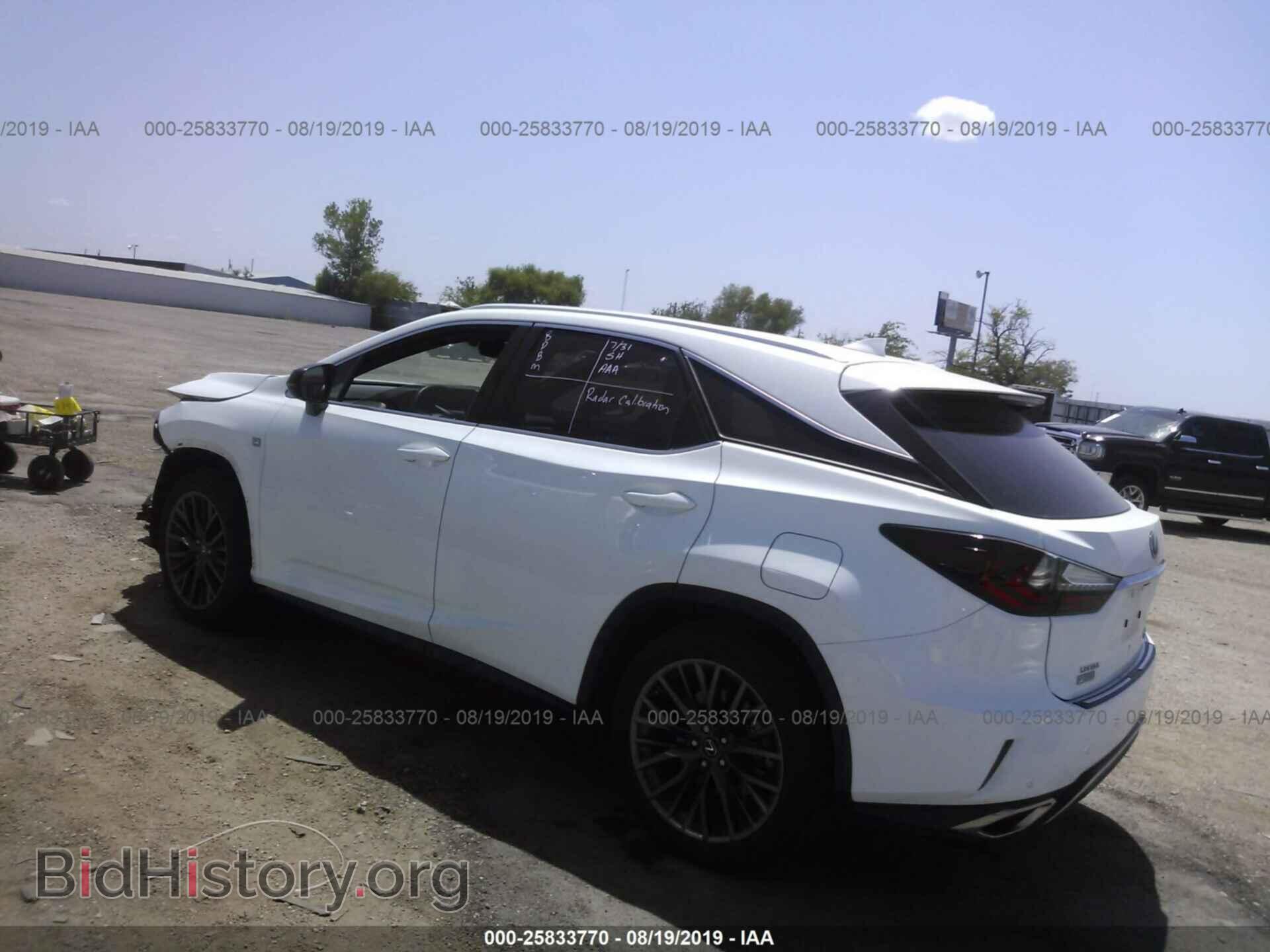 2016 LEXUS RX - VIN: 2T2BZMCA4GC046758 - Фото 3